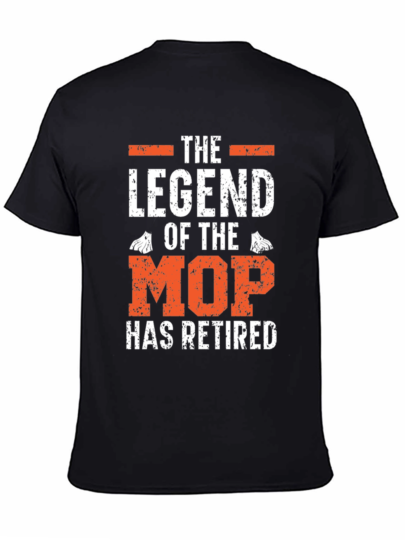 Retired Legend of the Mop Graphic T-Shirt