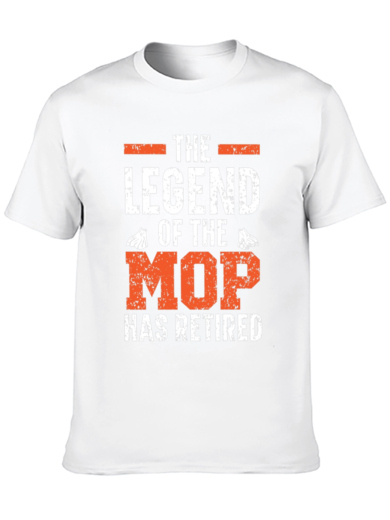 Retired Legend of the Mop Graphic T-Shirt