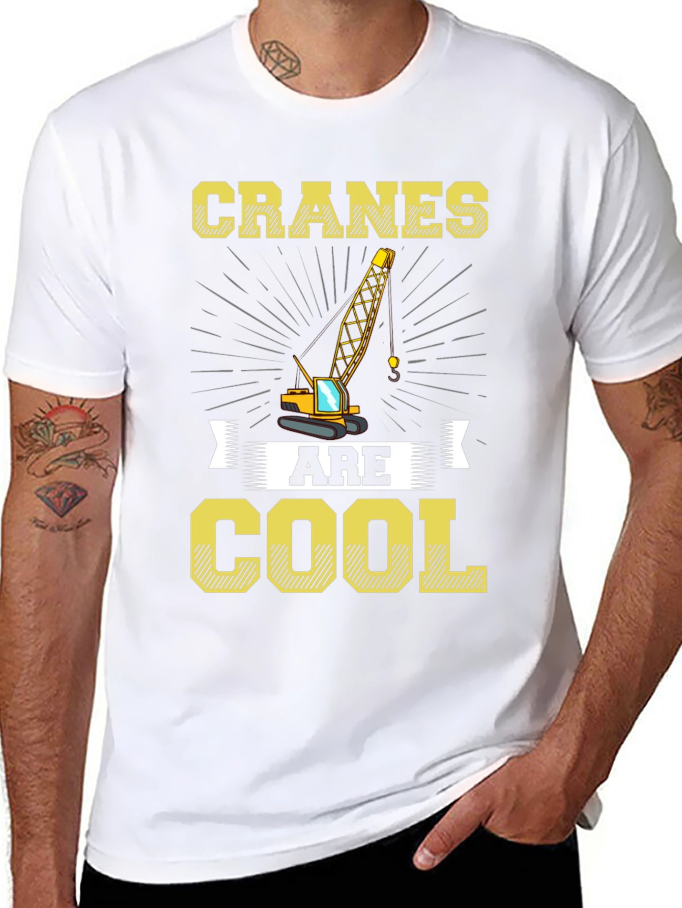 Cranes Are Cool Graphic T-Shirt