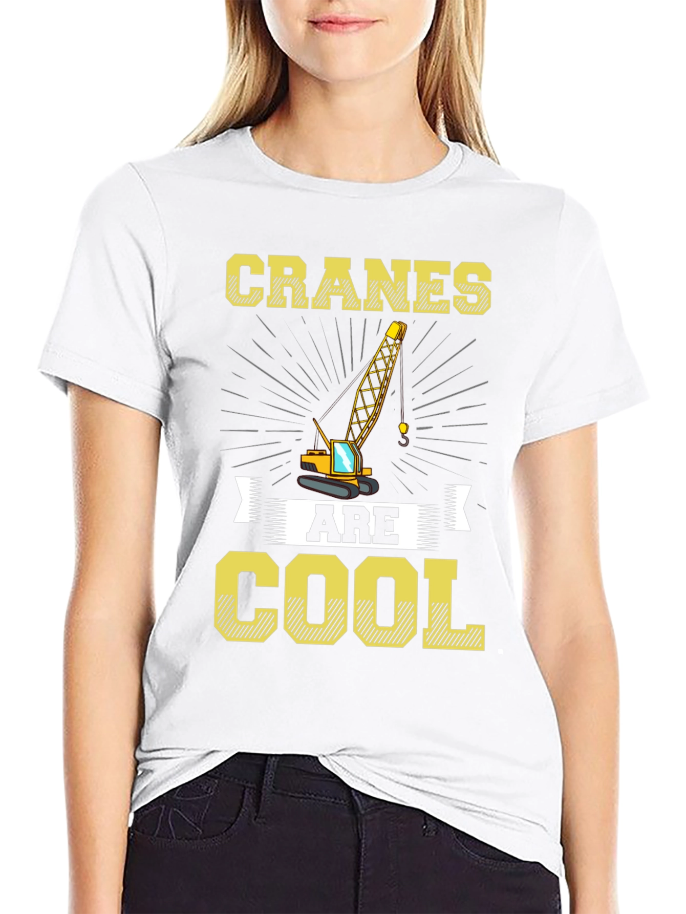 Cranes Are Cool Graphic T-Shirt