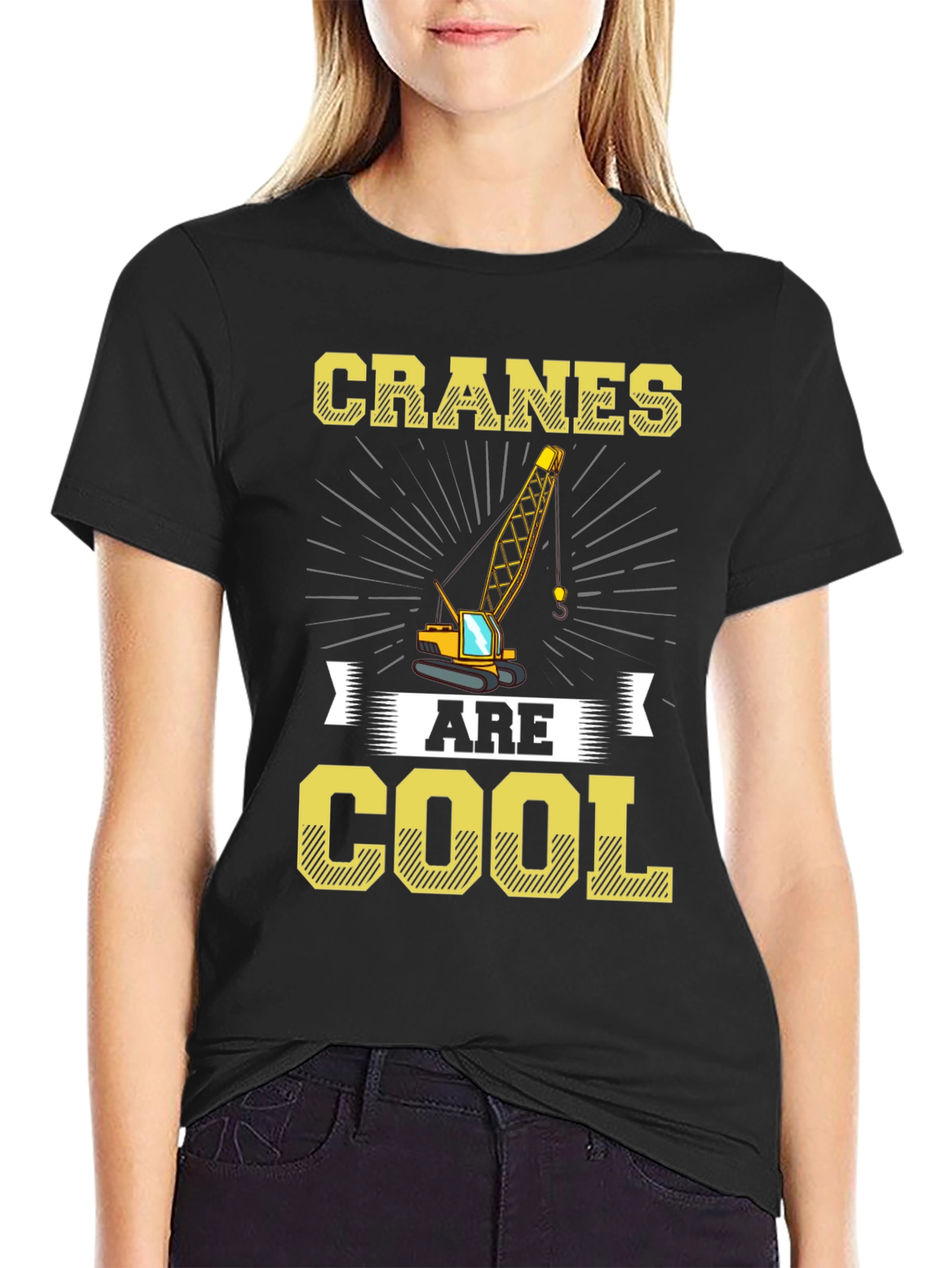 Cranes Are Cool Graphic T-Shirt
