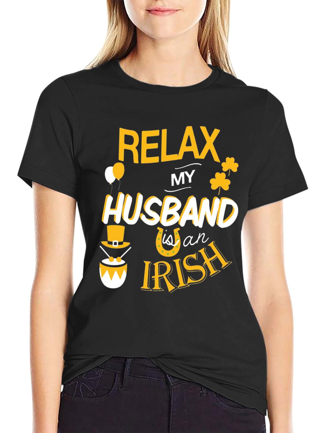 Relax My Husband is an Irish T-Shirt