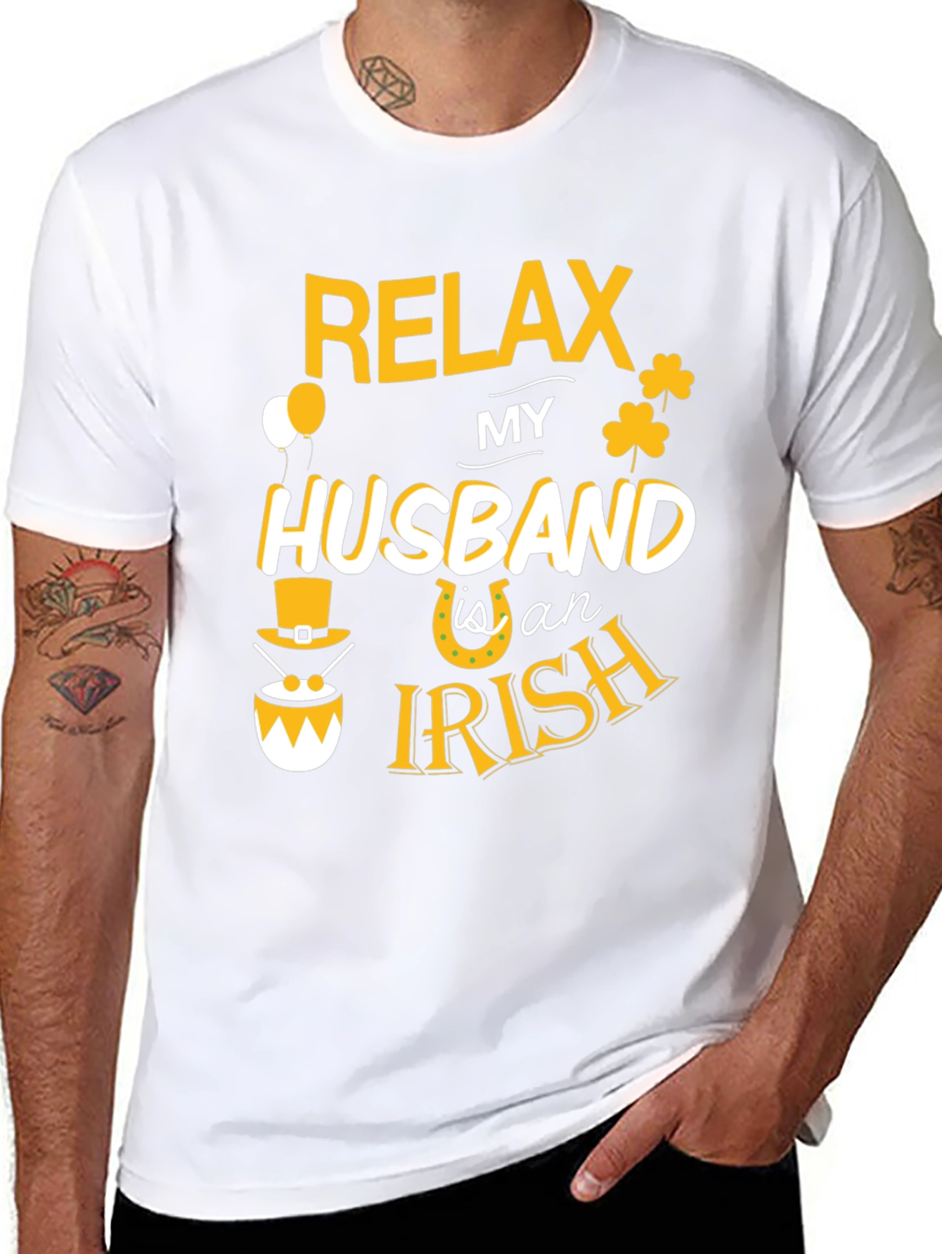 Relax My Husband is an Irish T-Shirt