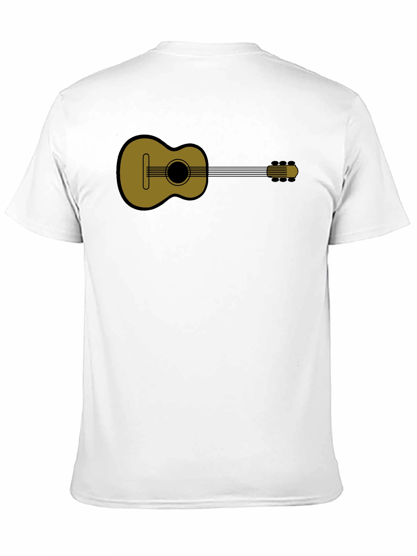 Guitar Graphic Tee - Classic Musical Style