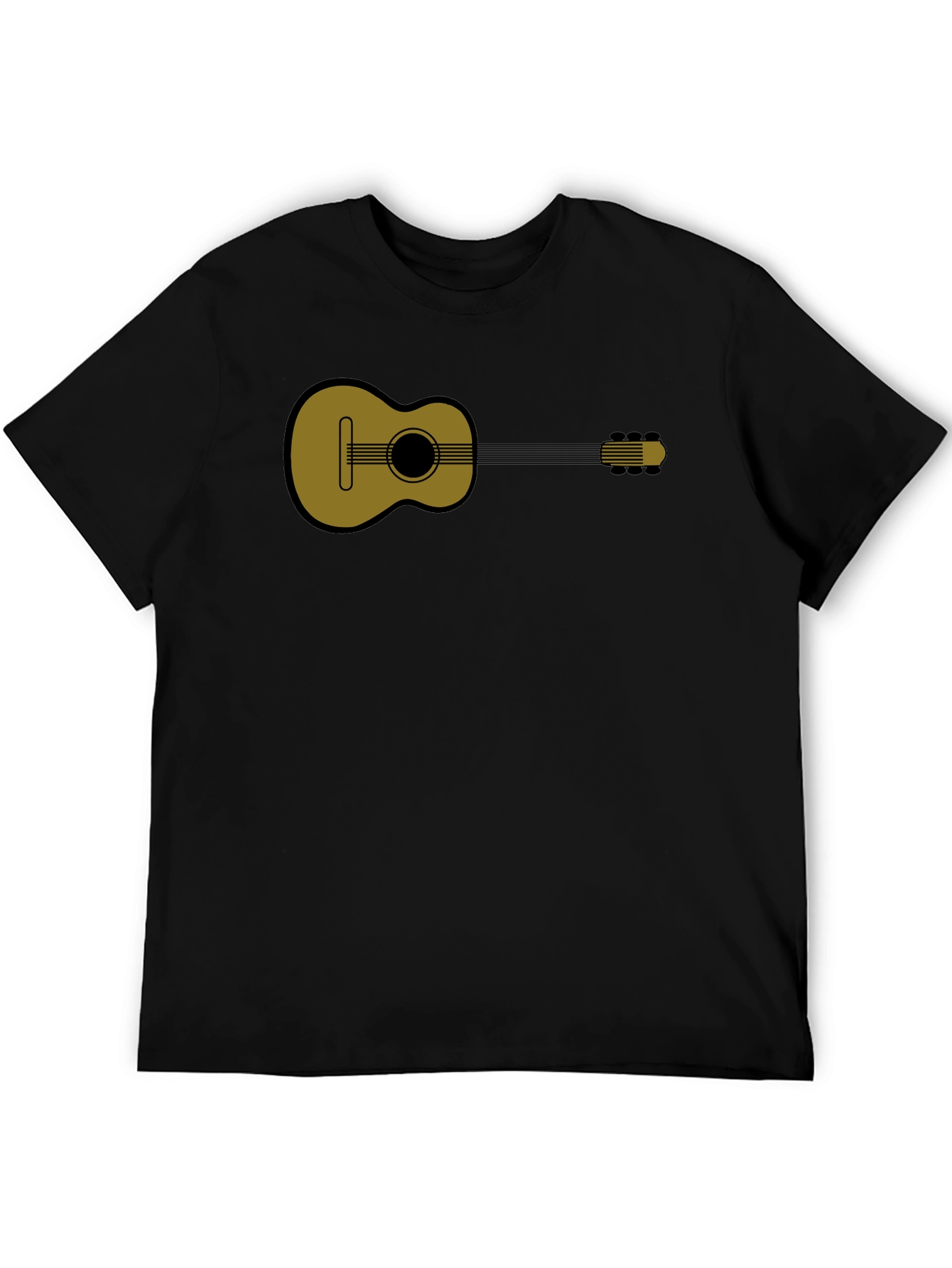 Guitar Graphic Tee - Classic Musical Style