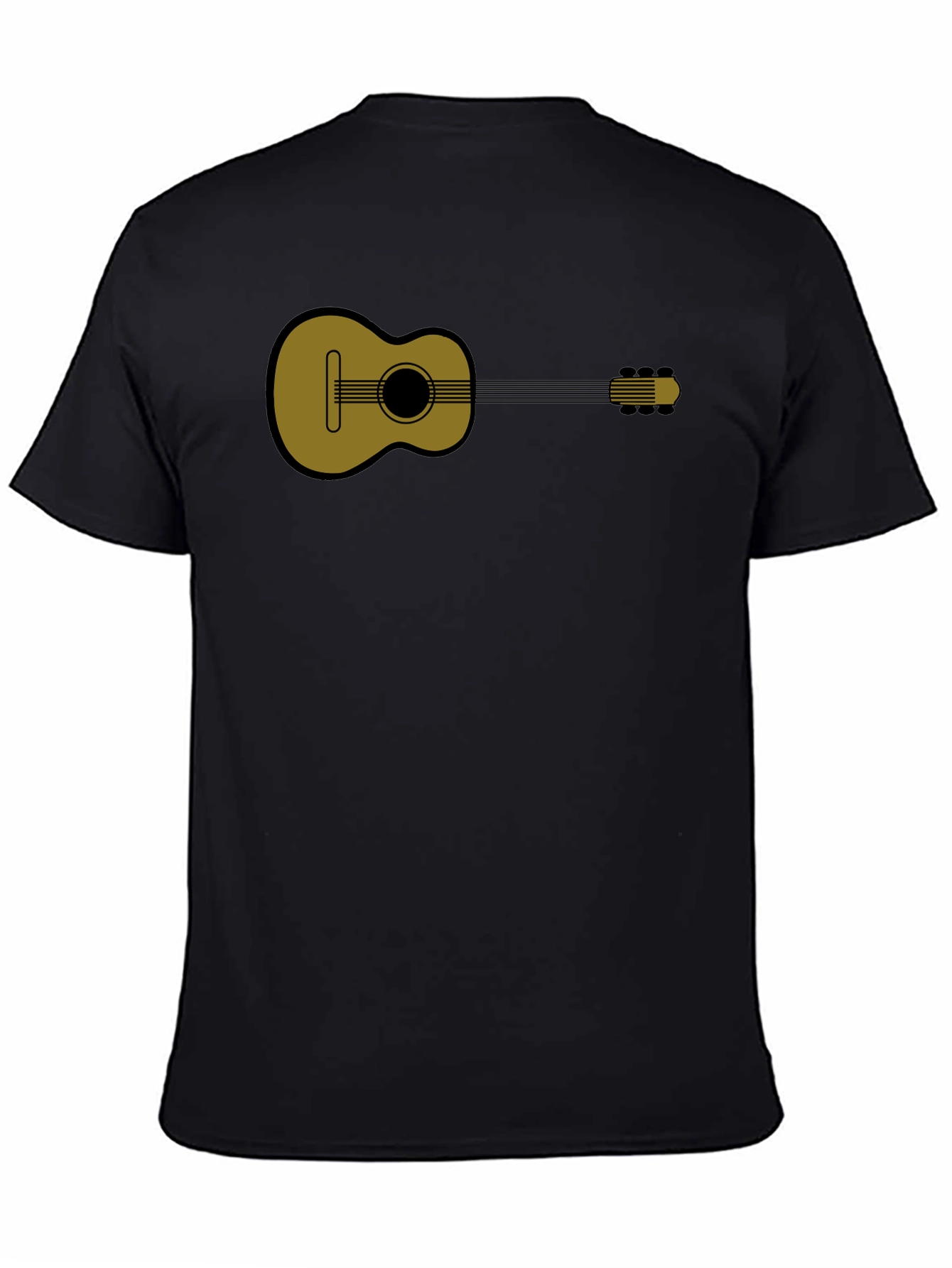 Guitar Graphic Tee - Classic Musical Style