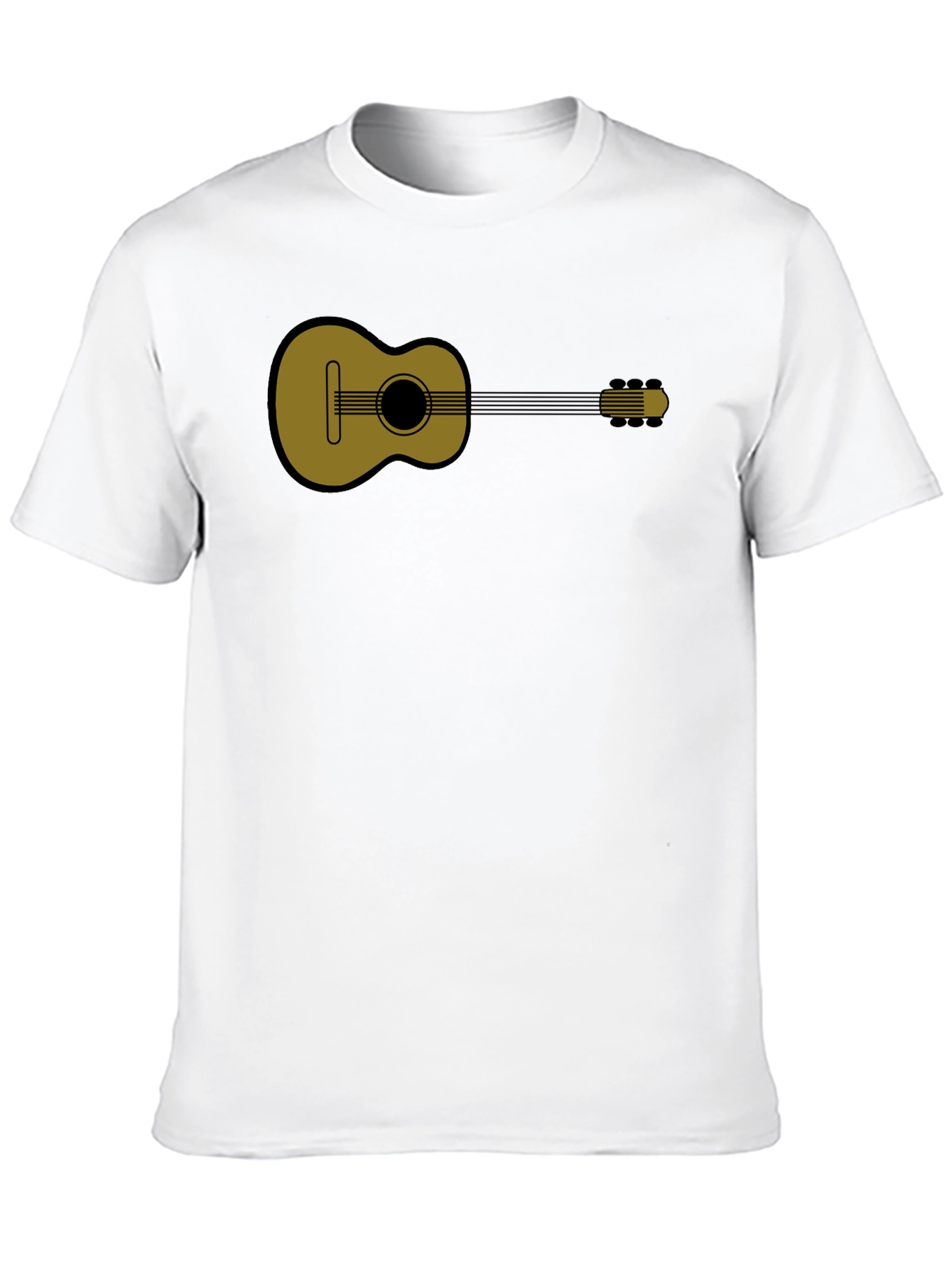 Guitar Graphic Tee - Classic Musical Style