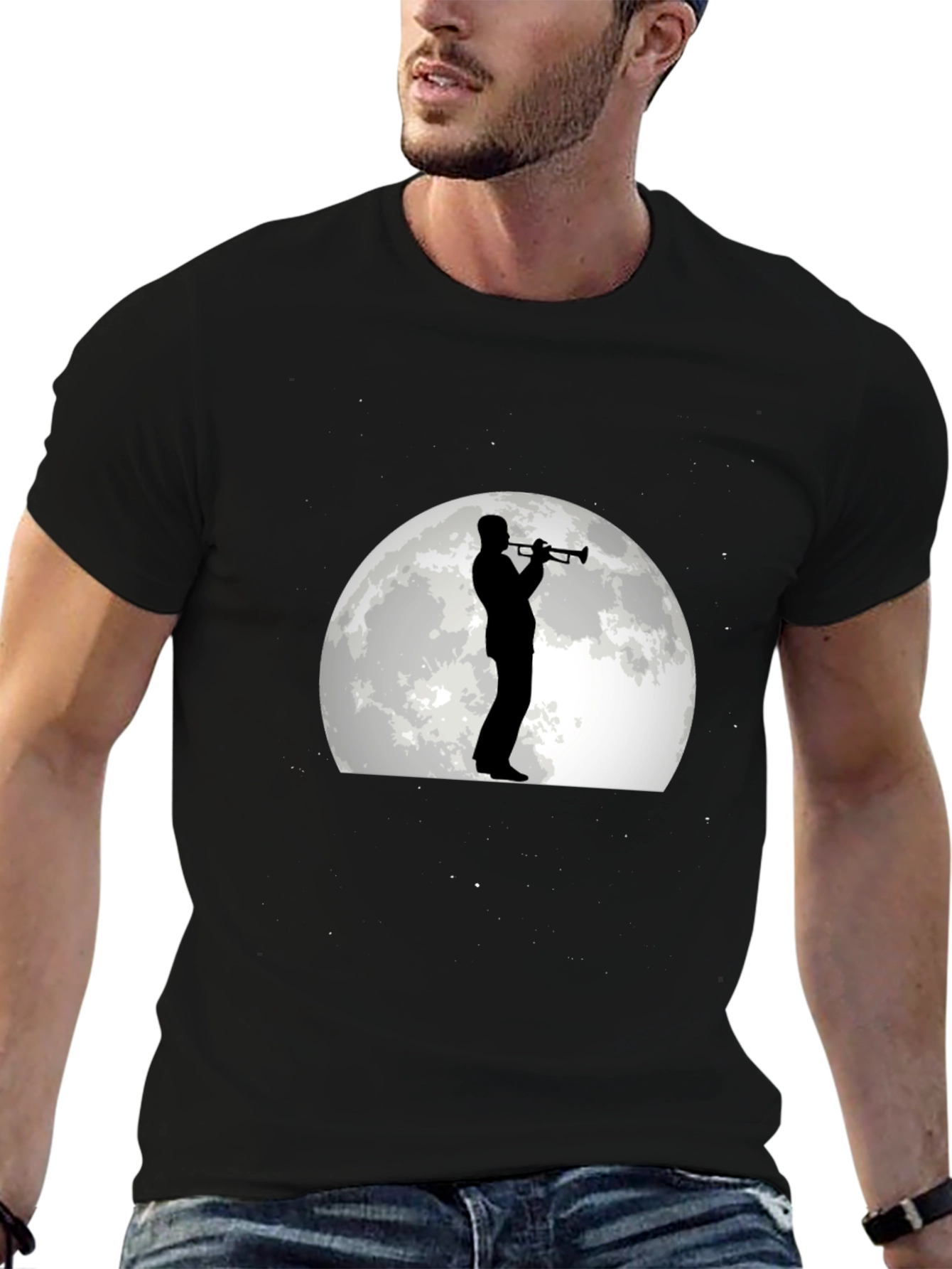 Moonlight Serenade Trumpet T-Shirt