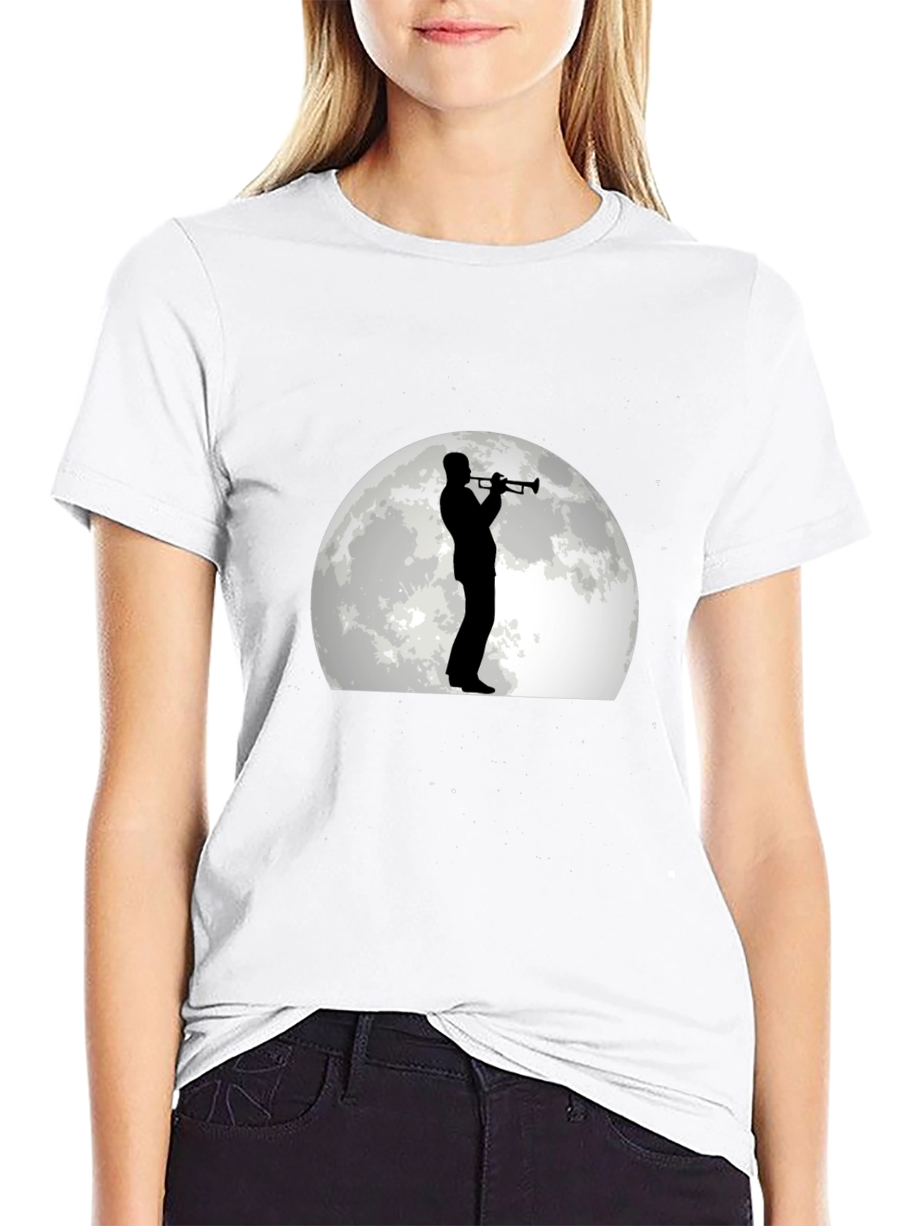 Moonlight Serenade Trumpet T-Shirt