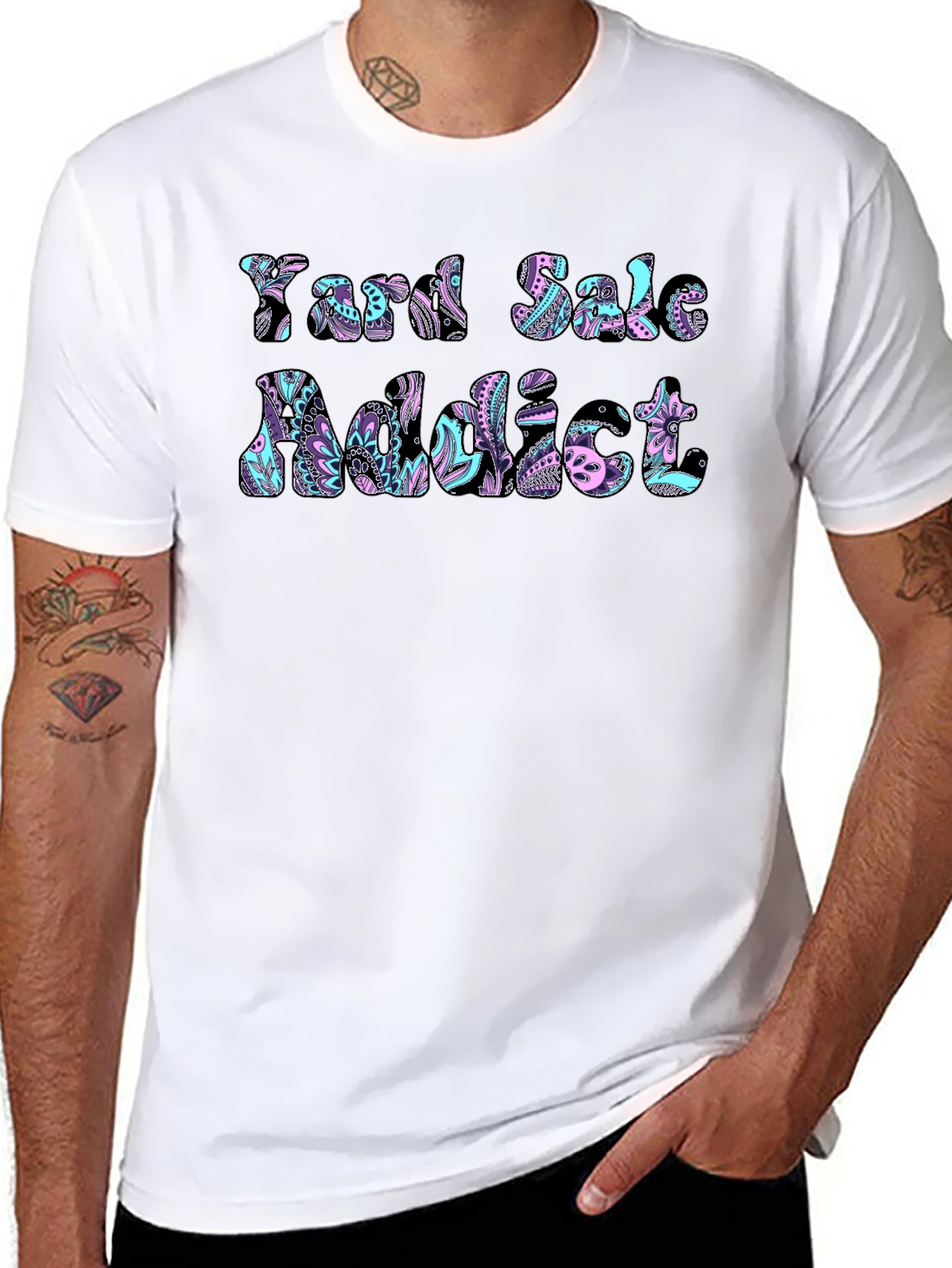 Yard Sale Addict Graphic T-Shirt