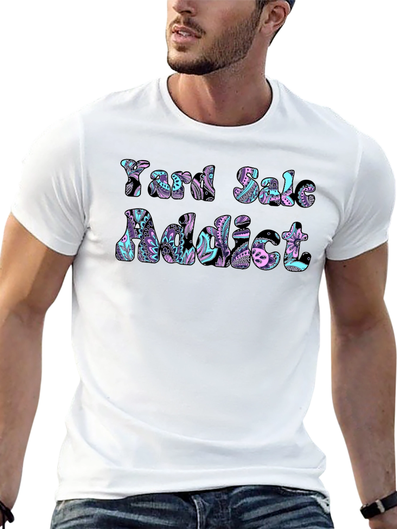Yard Sale Addict Graphic T-Shirt