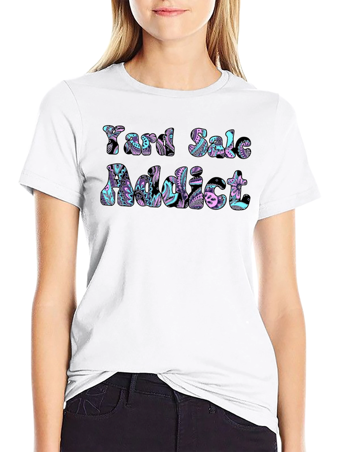Yard Sale Addict Graphic T-Shirt