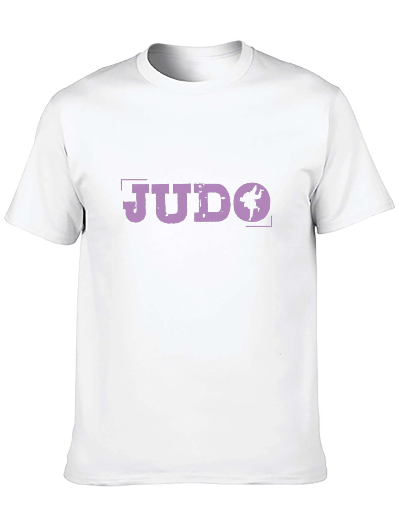 Judo Graphic Print Black T-Shirt