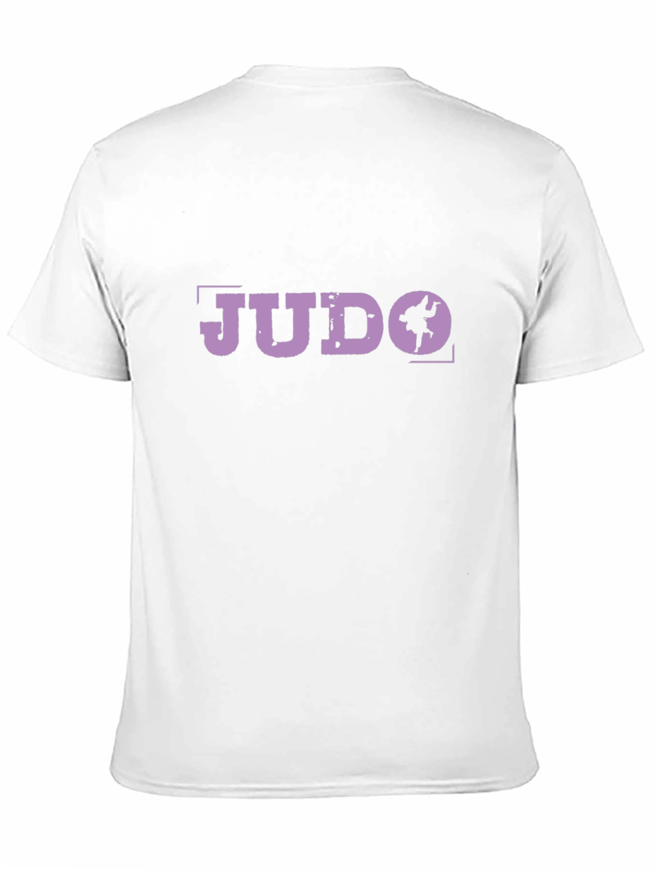 Judo Graphic Print Black T-Shirt