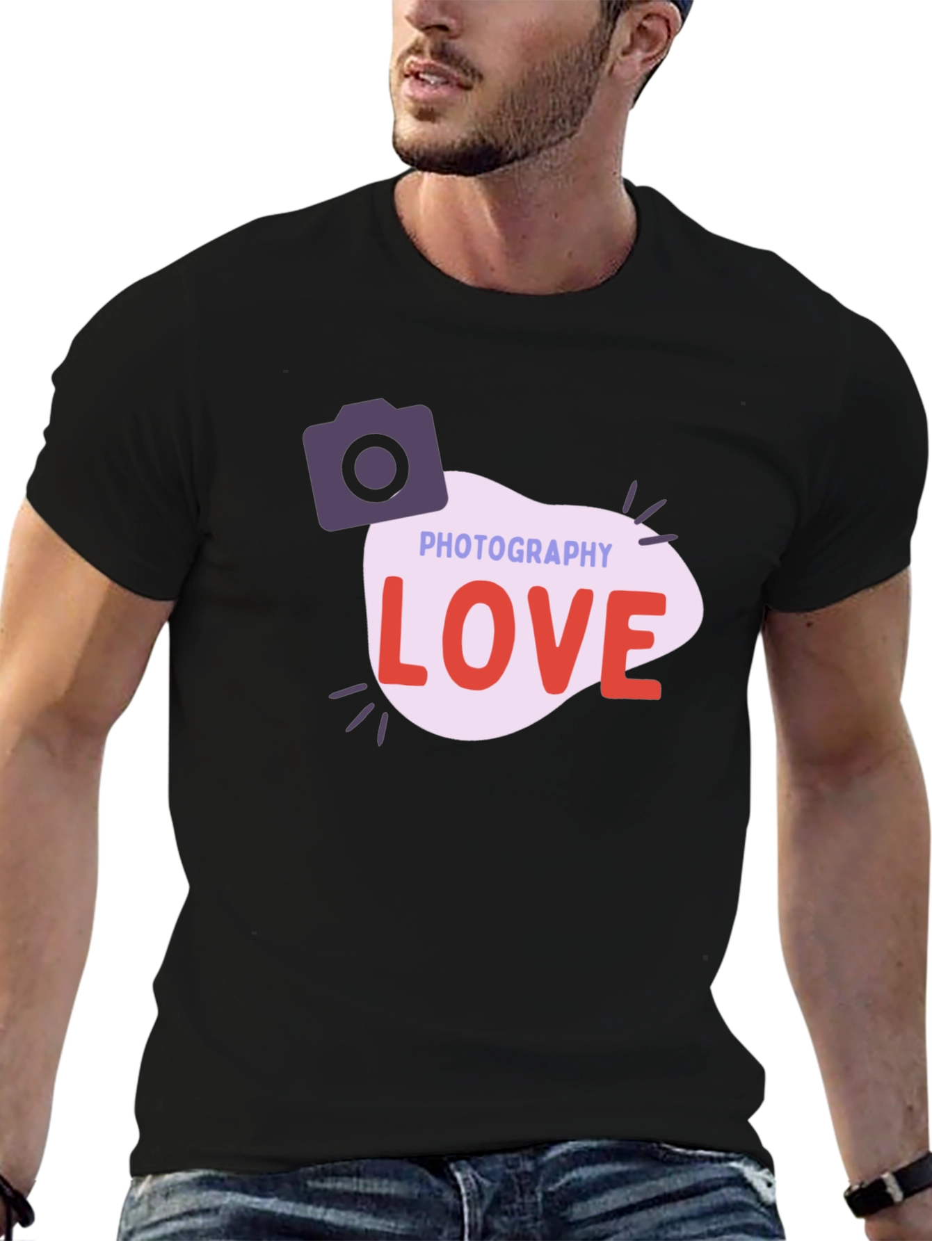 Photography Love Graphic T-Shirt - Stylish & Comfortable
