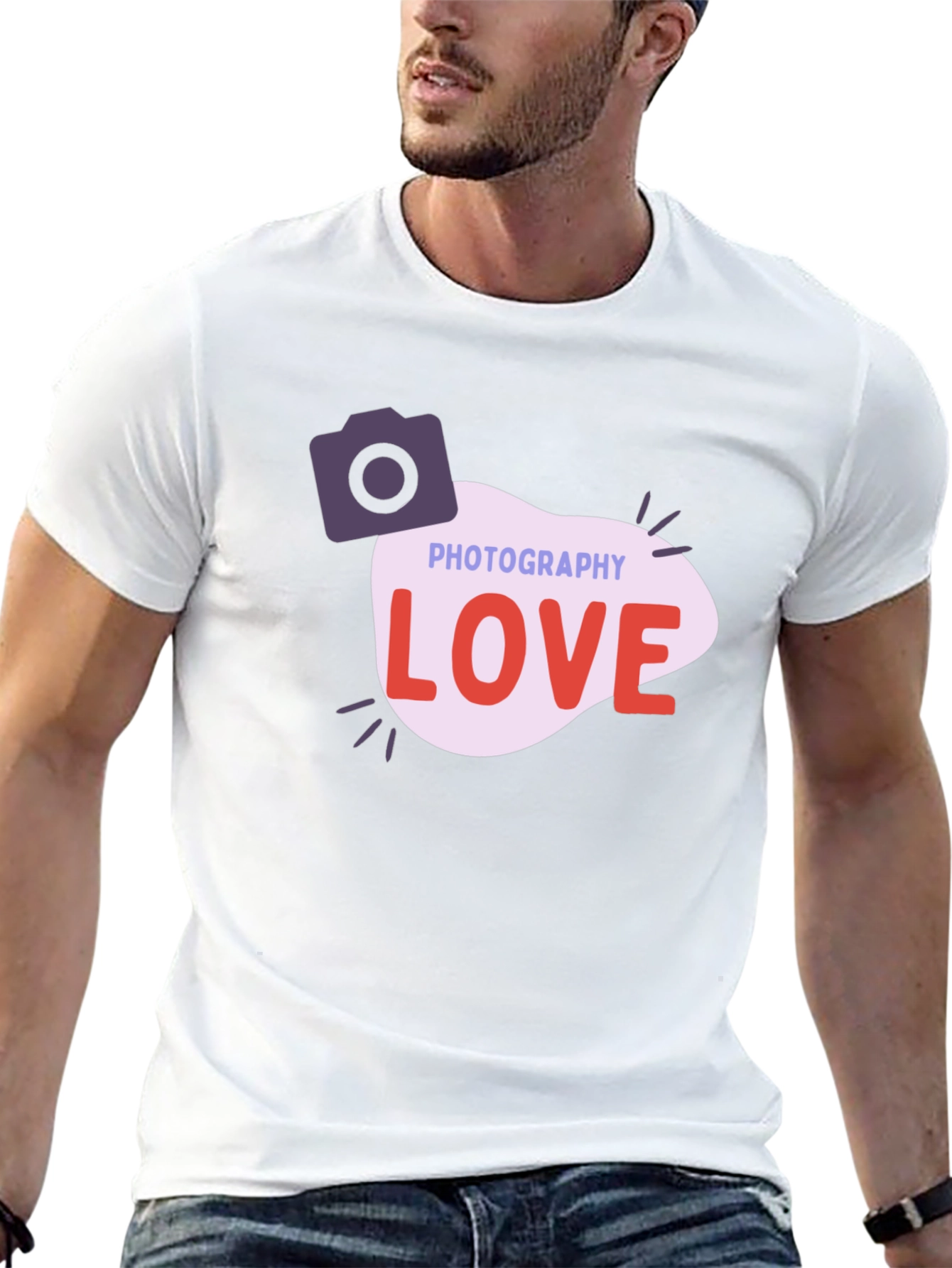 Photography Love Graphic T-Shirt - Stylish & Comfortable
