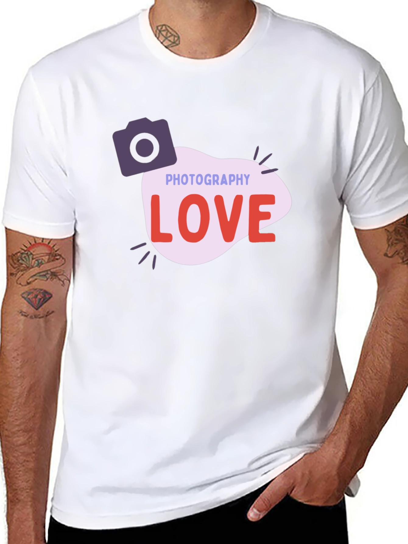 Photography Love Graphic T-Shirt - Stylish & Comfortable