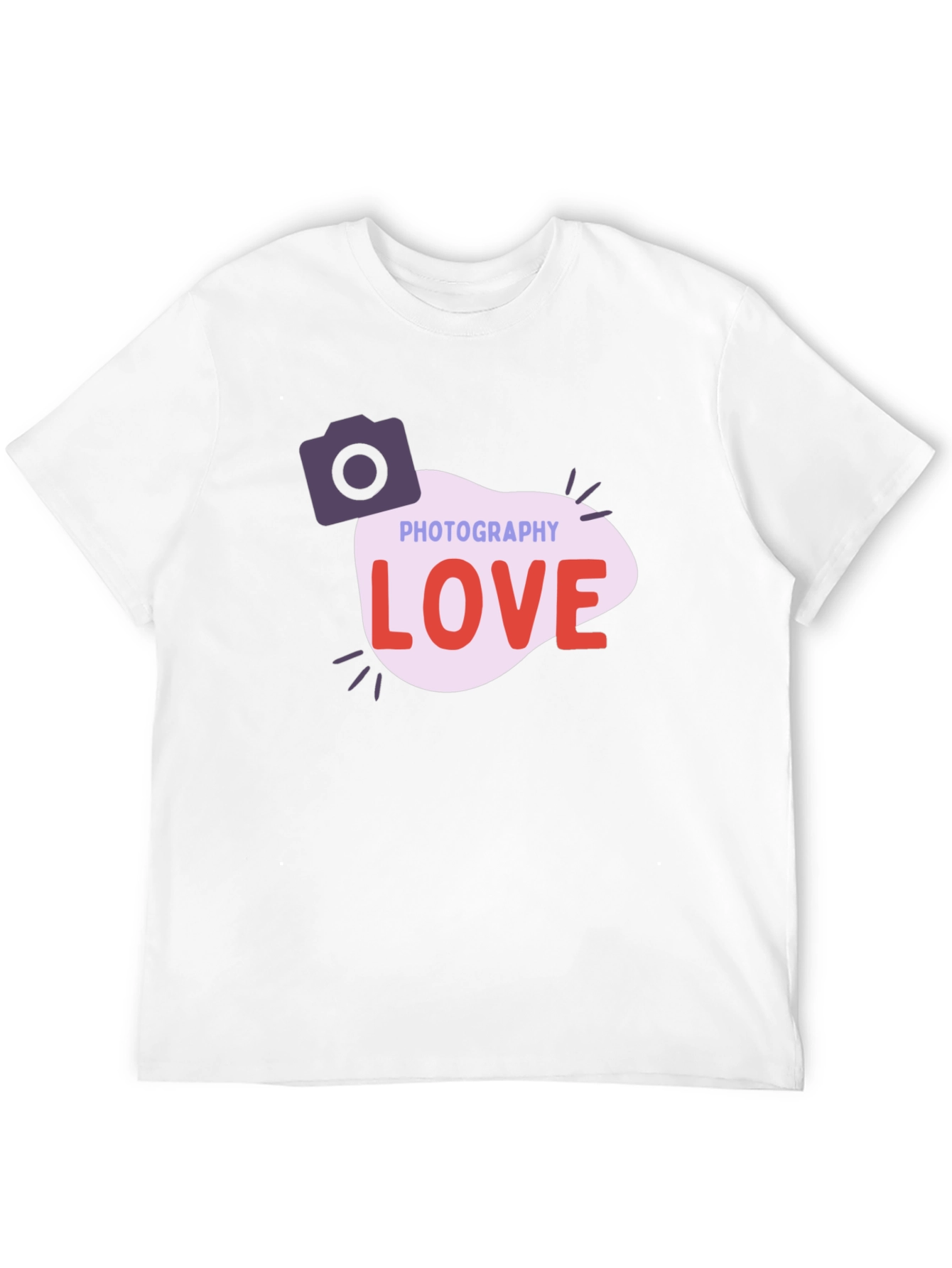 Photography Love Graphic T-Shirt - Stylish & Comfortable