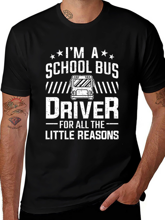 School Bus Driver Graphic Tee - Little Reasons T-Shirt