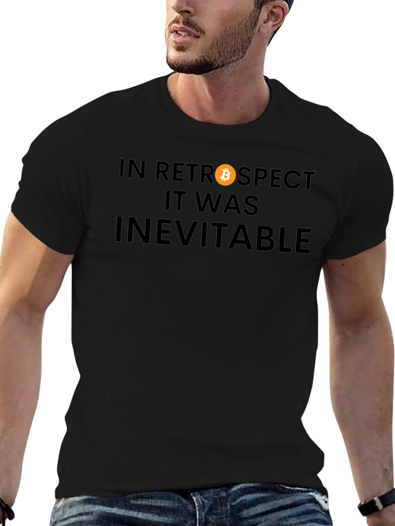 Bitcoin Retrospect T-Shirt - Crypto Inevitable Tee