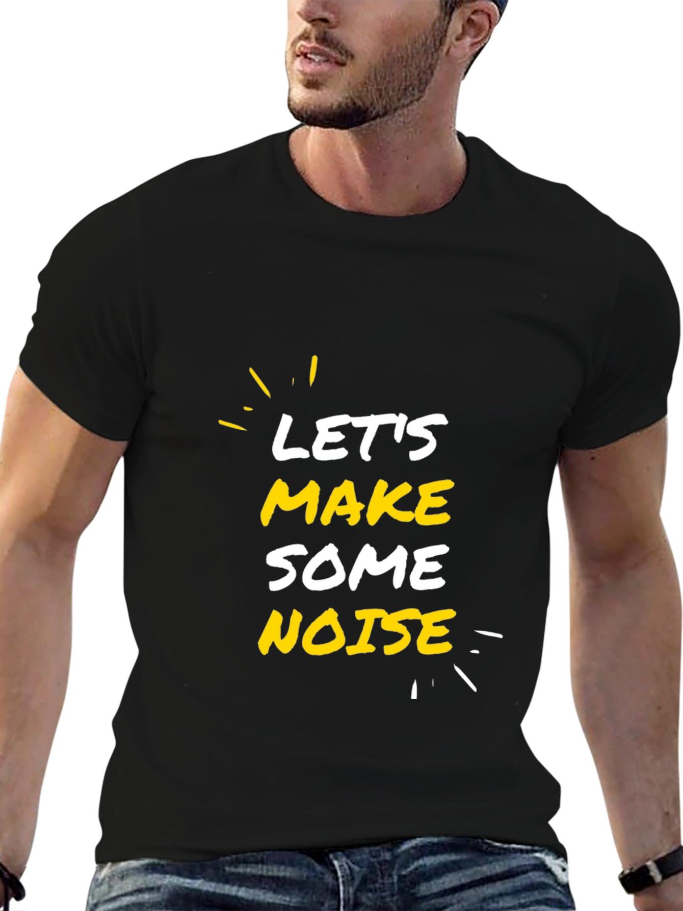 Lets Make Some Noise Graphic Tee