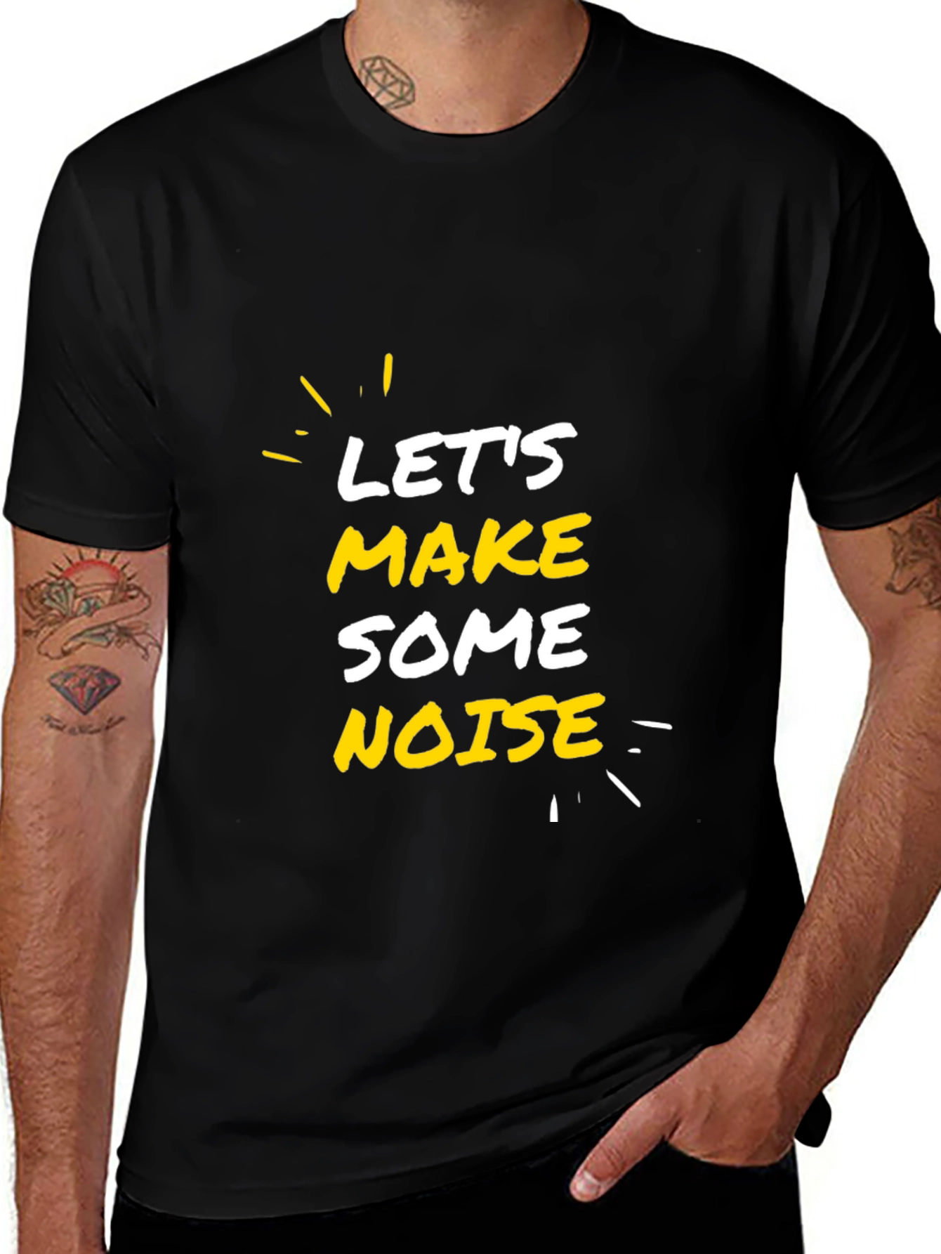 Lets Make Some Noise Graphic Tee