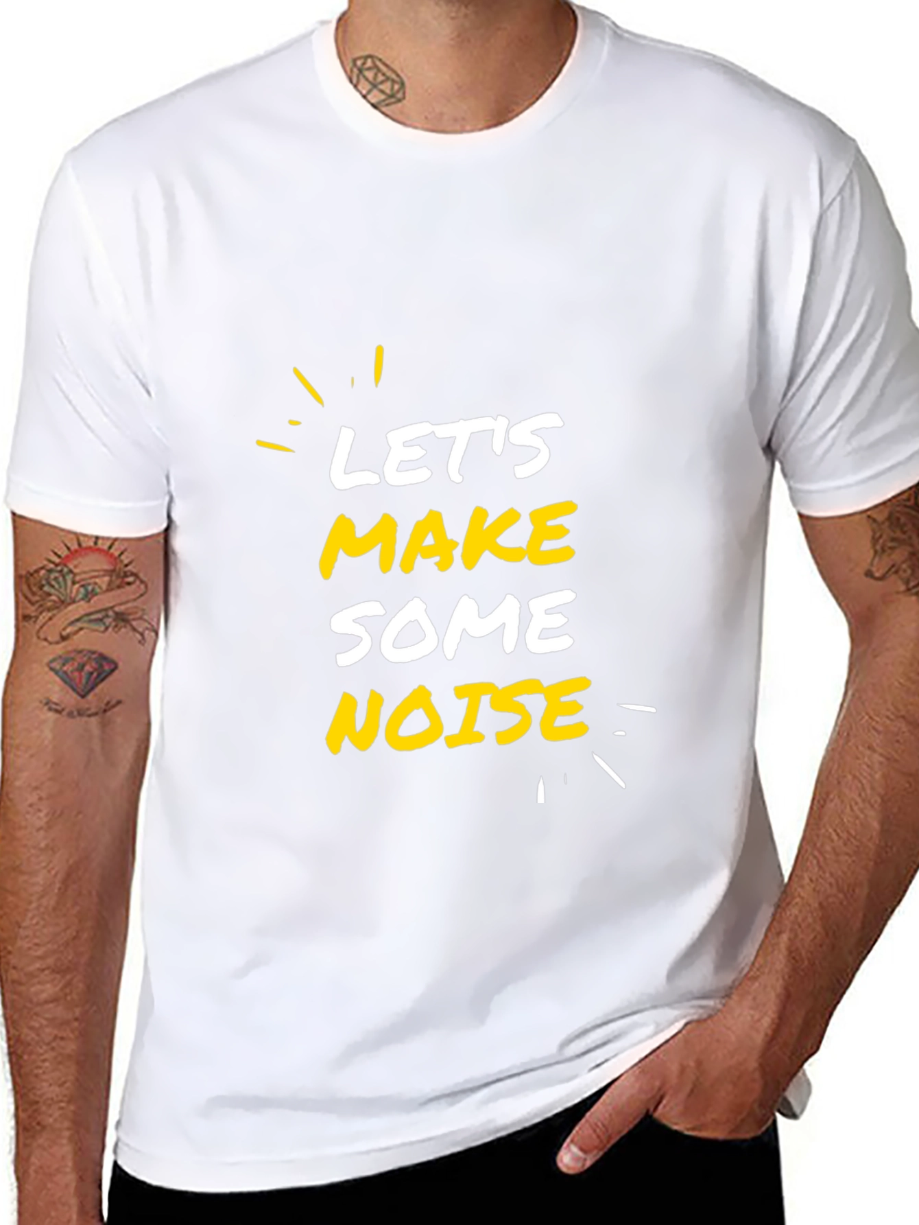 Lets Make Some Noise Graphic Tee