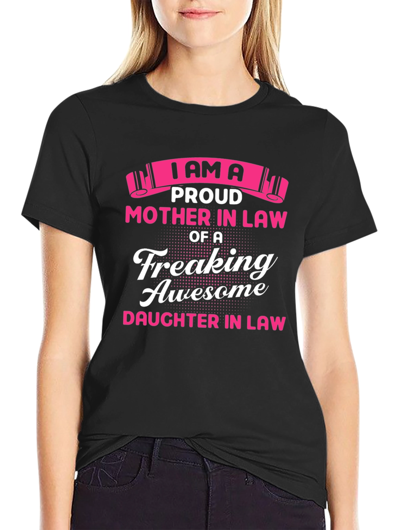 Proud Mother-in-Law Graphic T-Shirt