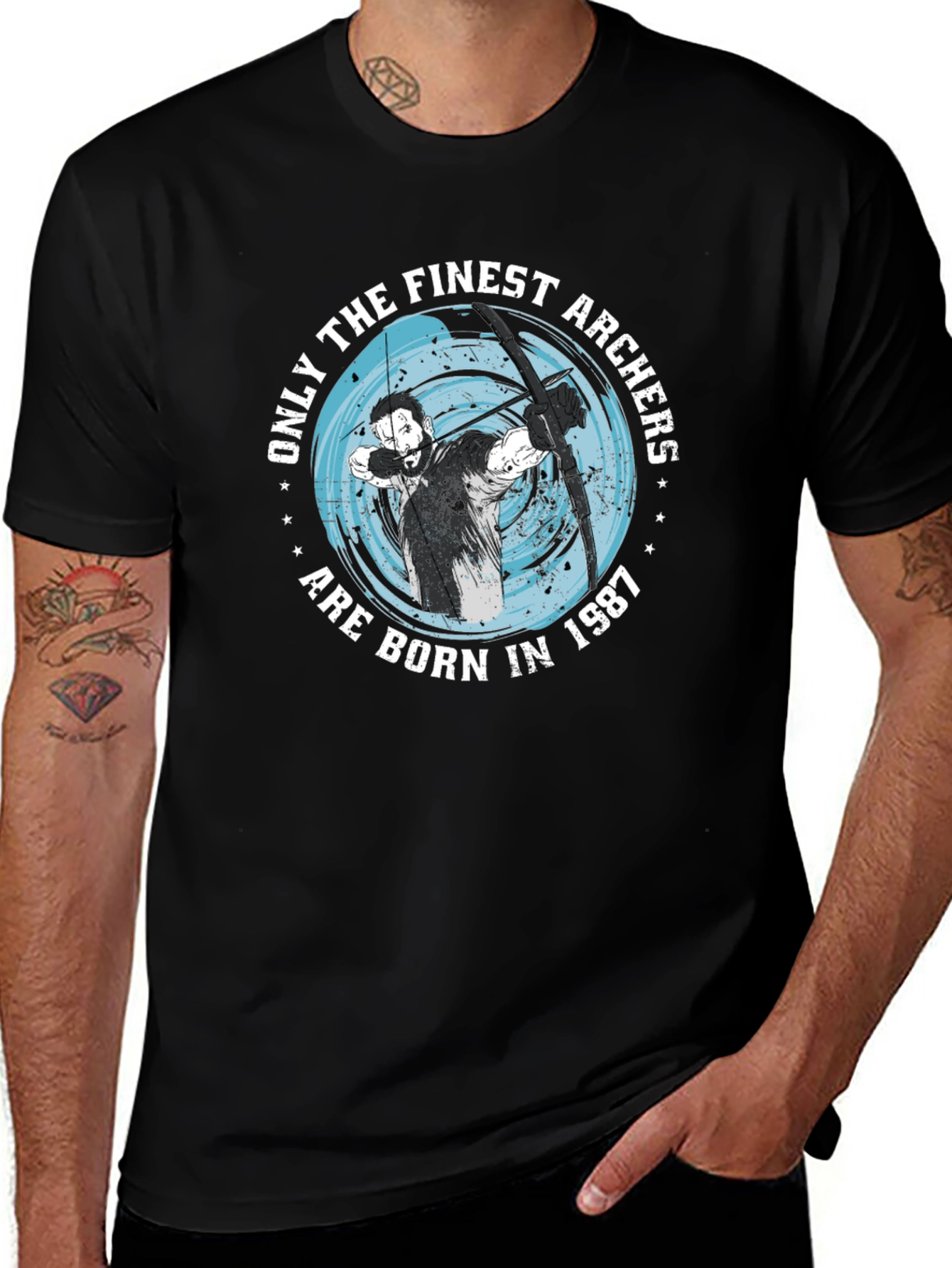Finest Archers 1987 Birthday T-Shirt