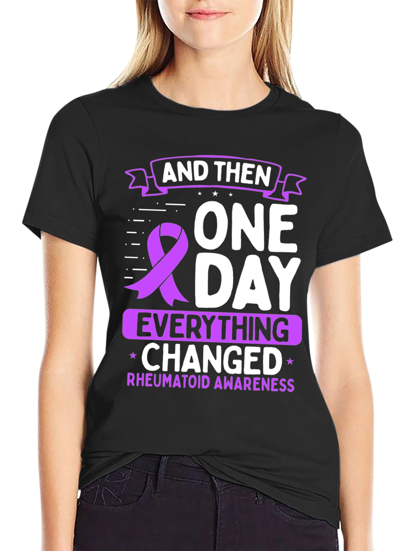 Rheumatoid Awareness T-Shirt - Everything Changed