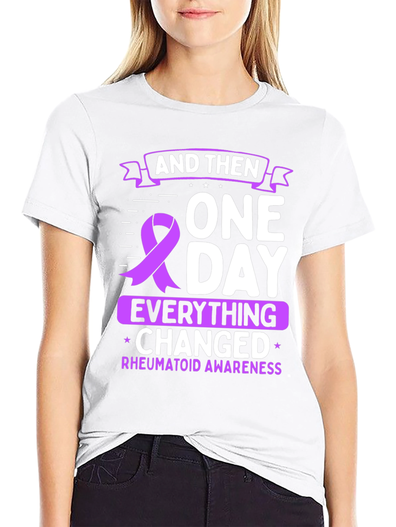 Rheumatoid Awareness T-Shirt - Everything Changed