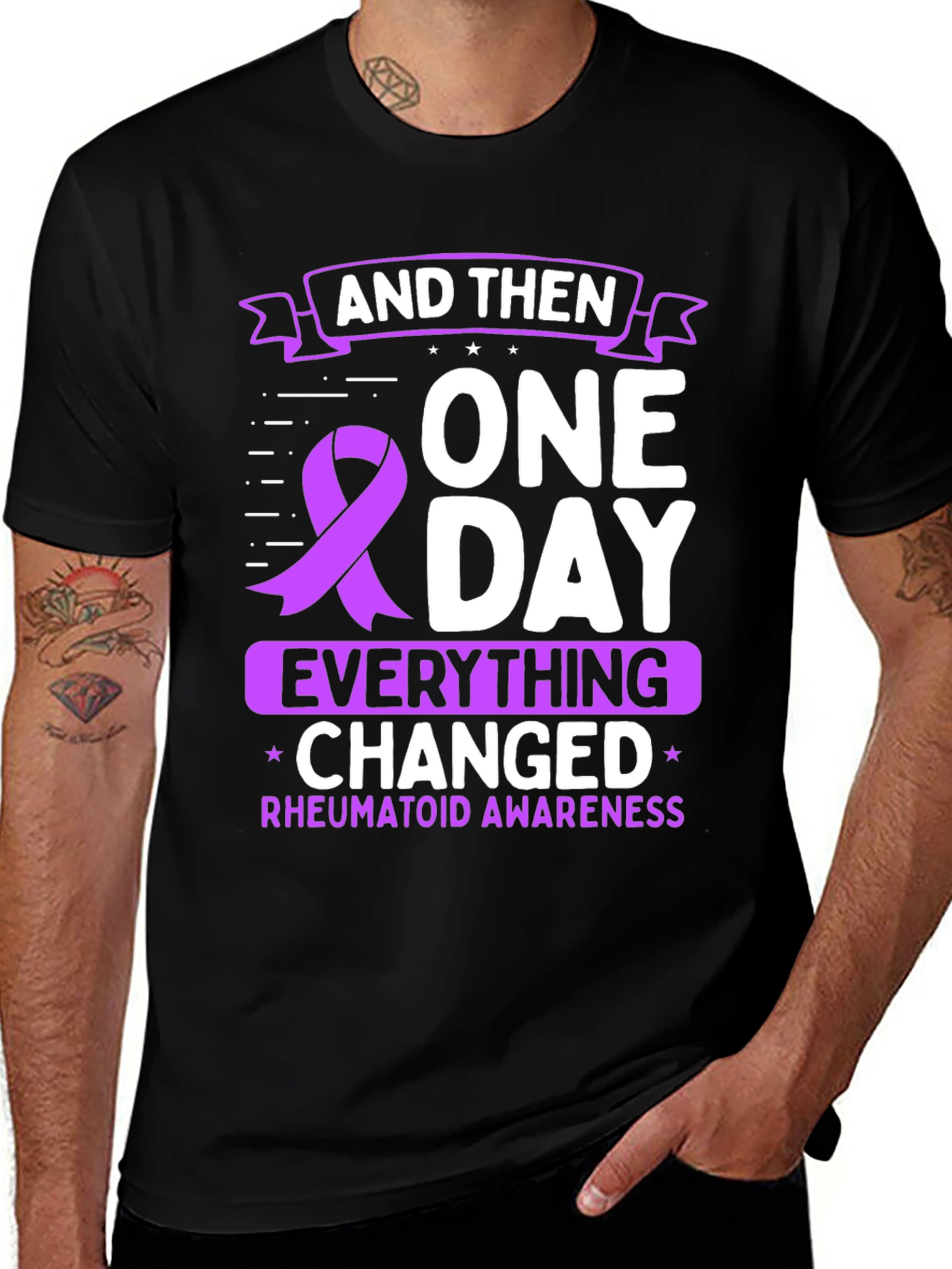 Rheumatoid Awareness T-Shirt - Everything Changed