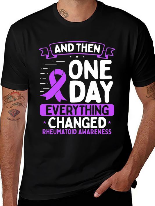 Rheumatoid Awareness T-Shirt - Everything Changed