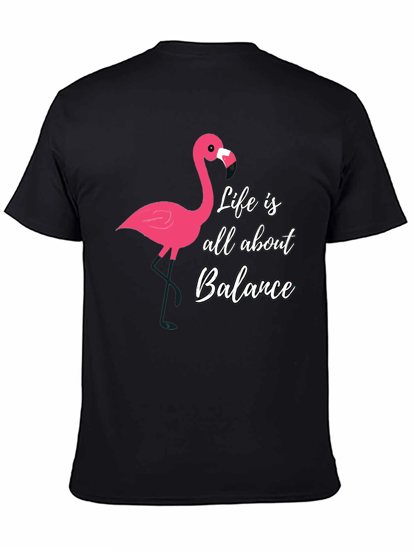 Life Balance Flamingo Graphic Tee - Mens