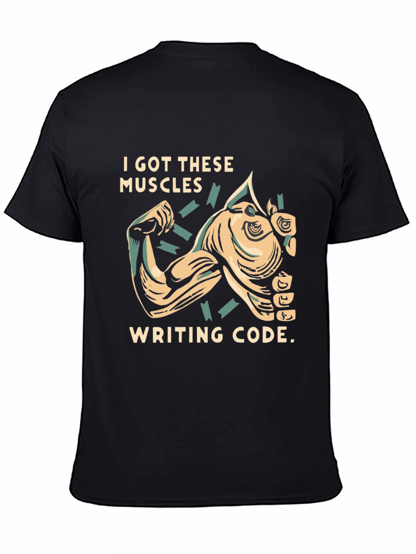 Code Muscle T-Shirt: Programmer Humor Apparel