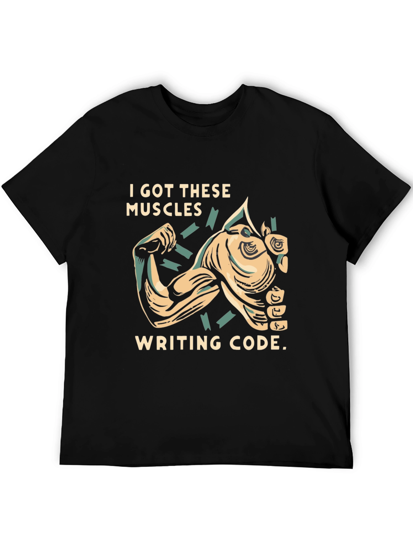 Code Muscle T-Shirt: Programmer Humor Apparel
