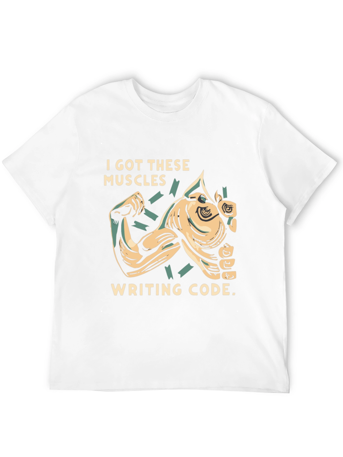 Code Muscle T-Shirt: Programmer Humor Apparel