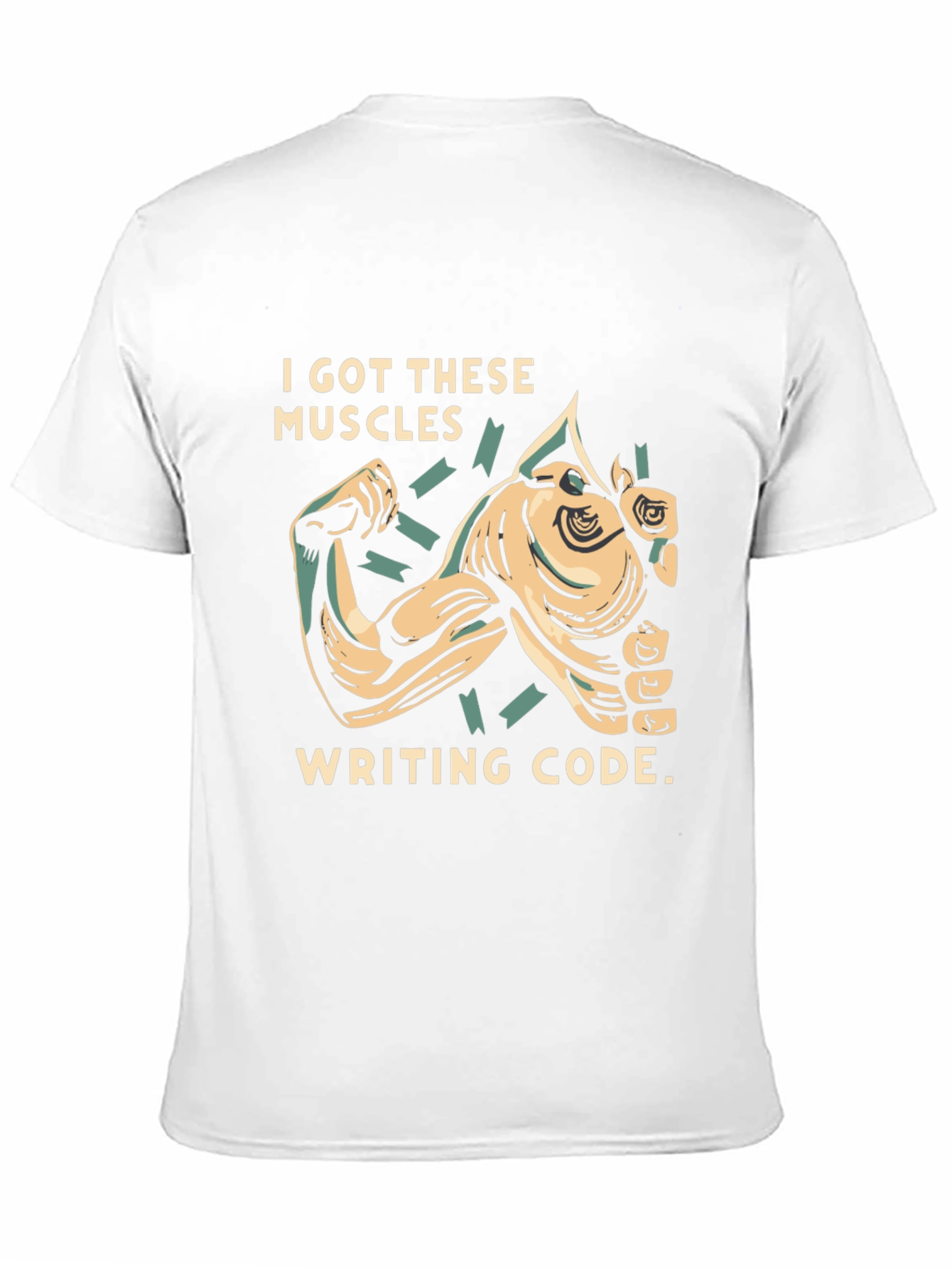 Code Muscle T-Shirt: Programmer Humor Apparel
