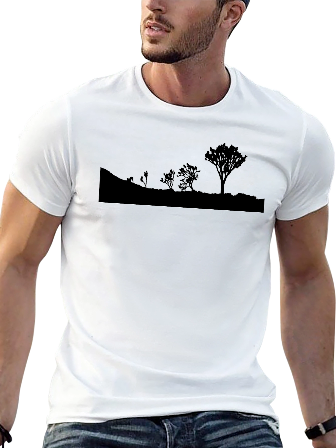 Silhouette Landscape Graphic Tee