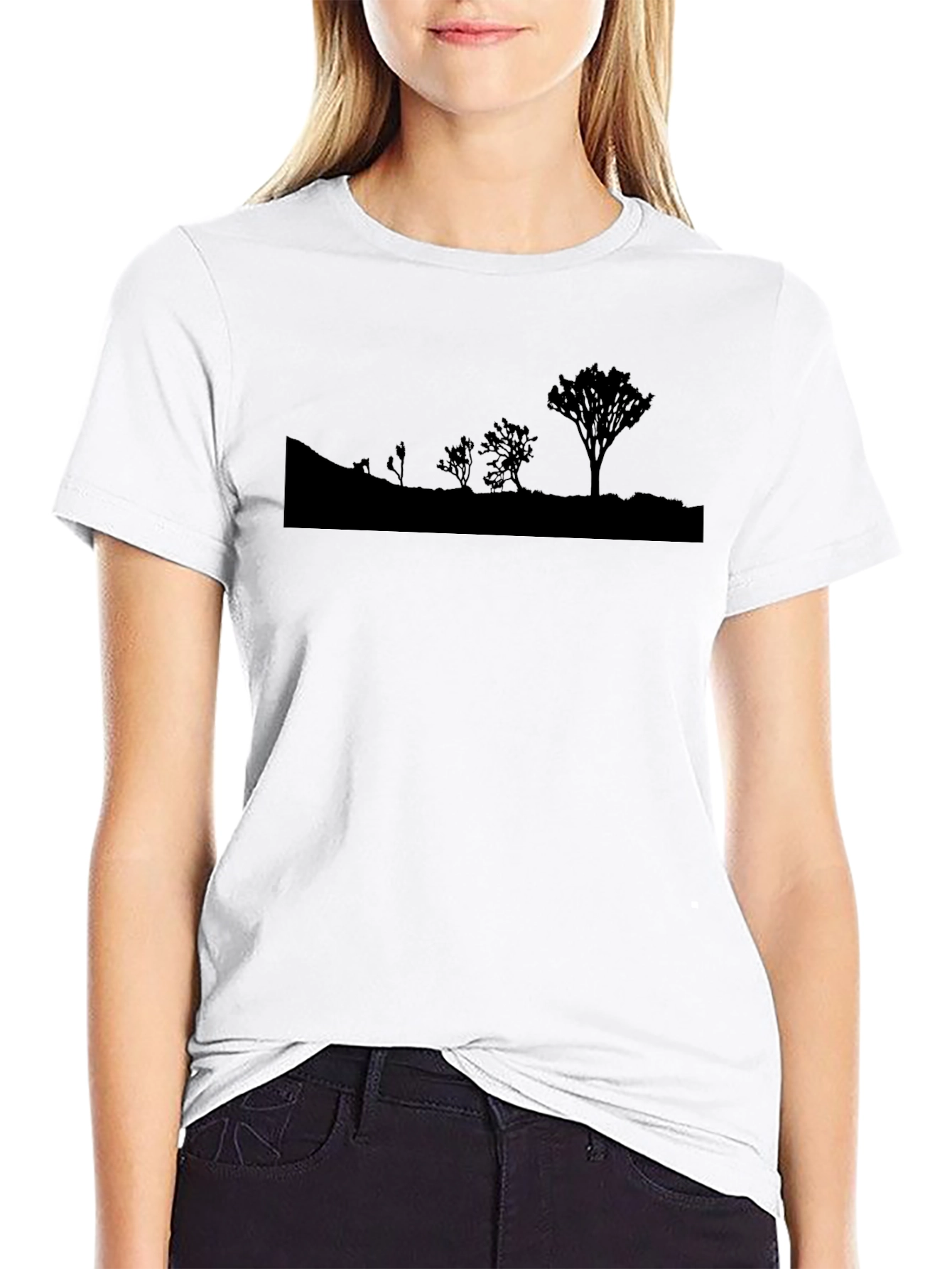 Silhouette Landscape Graphic Tee