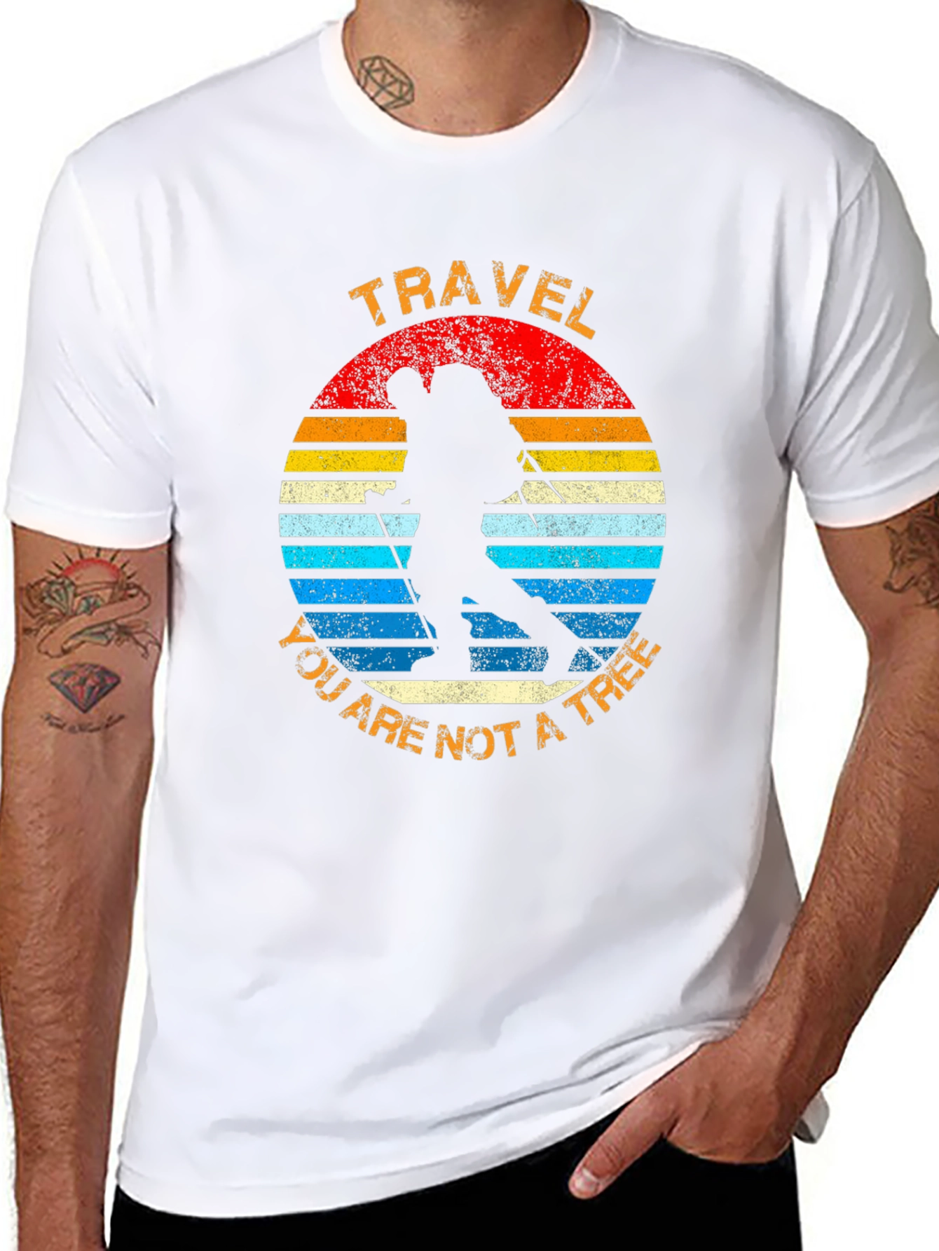 Travel You Are Not a Tree Graphic Tee
