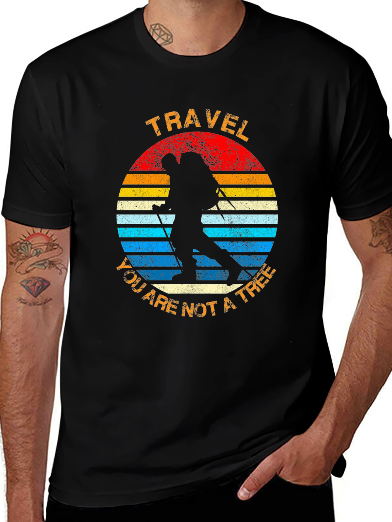 Travel You Are Not a Tree Graphic Tee