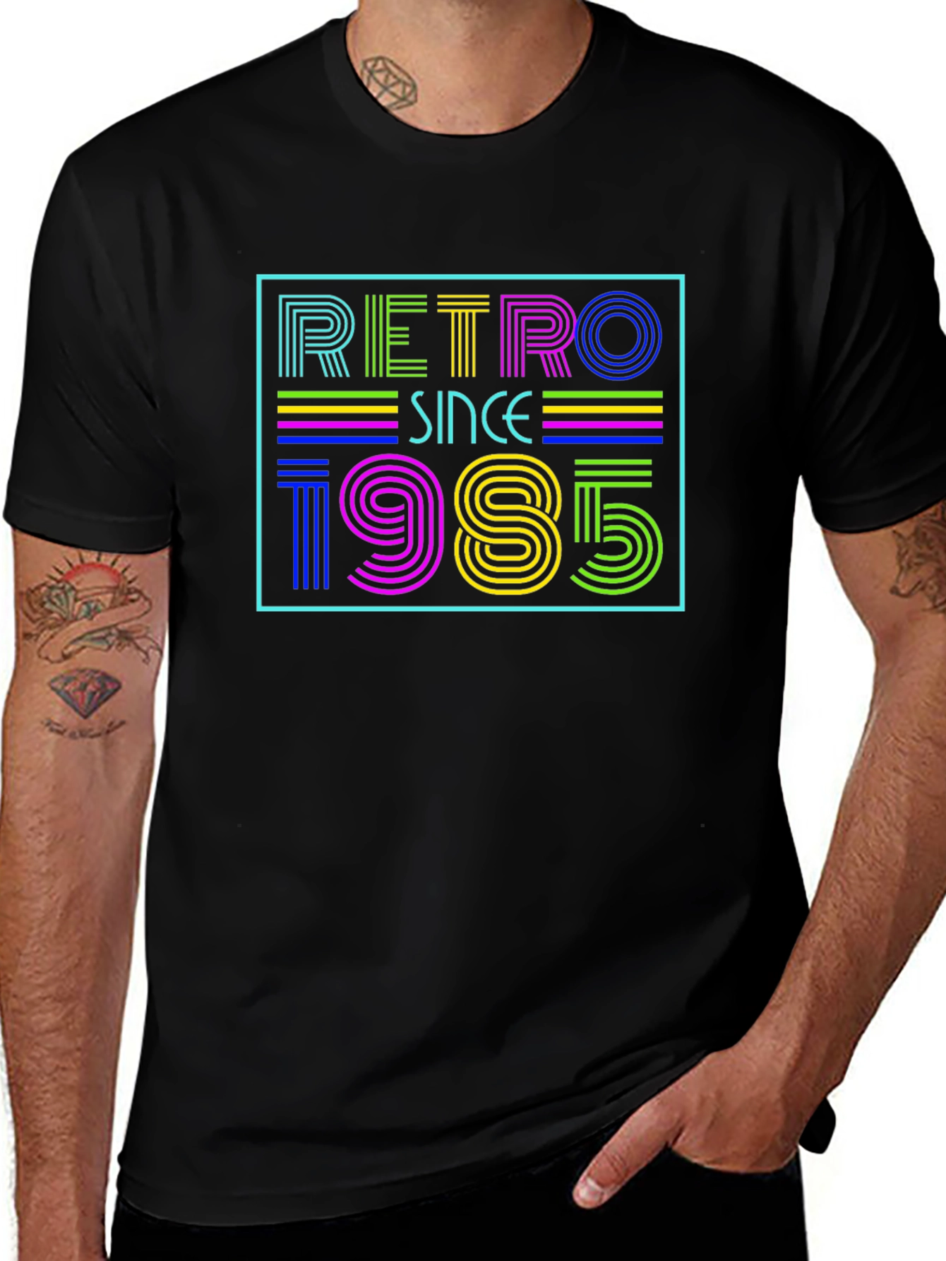 Retro Since 1985 Graphic Tee - Classic Throwback Style