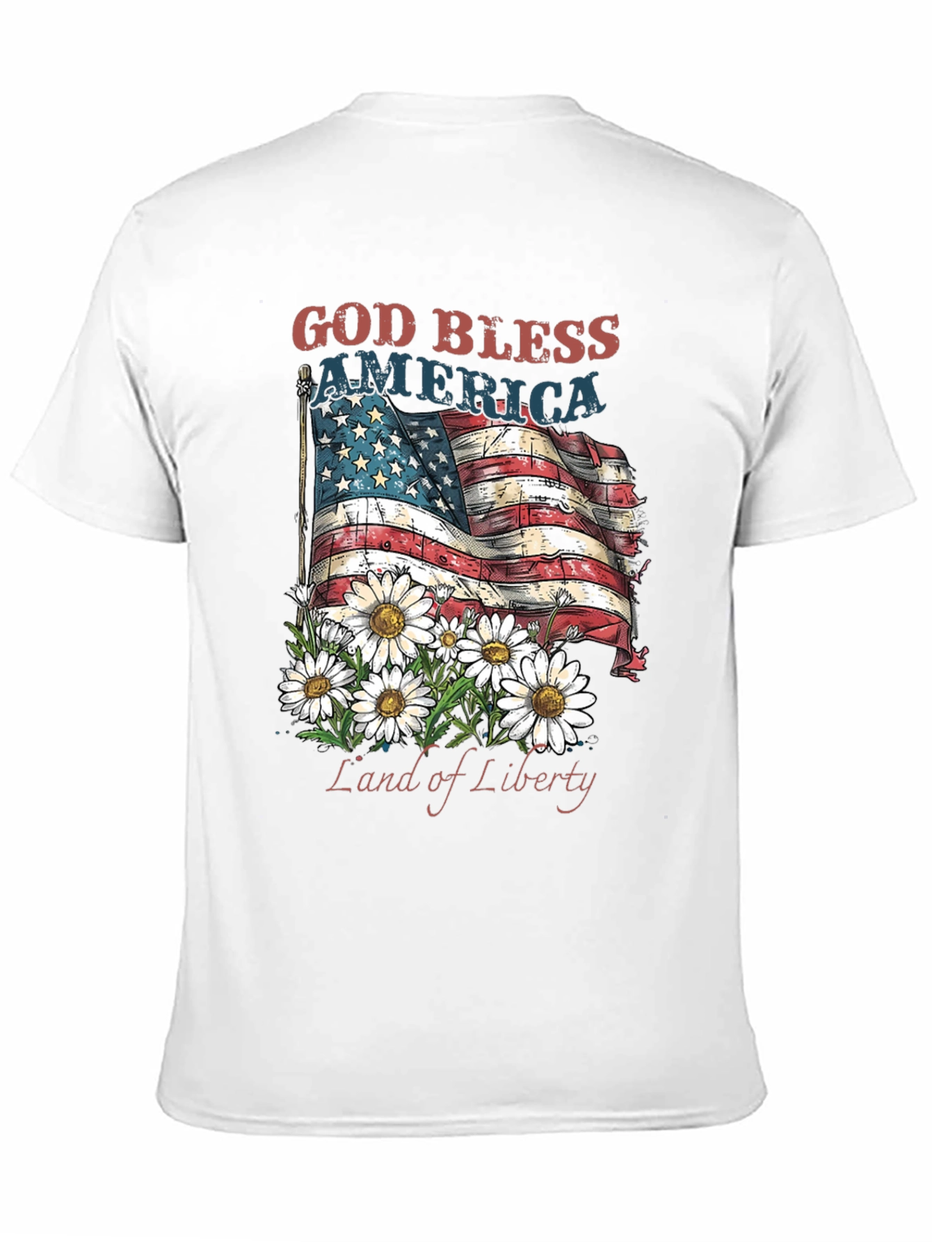 God Bless America Patriotic T-Shirt