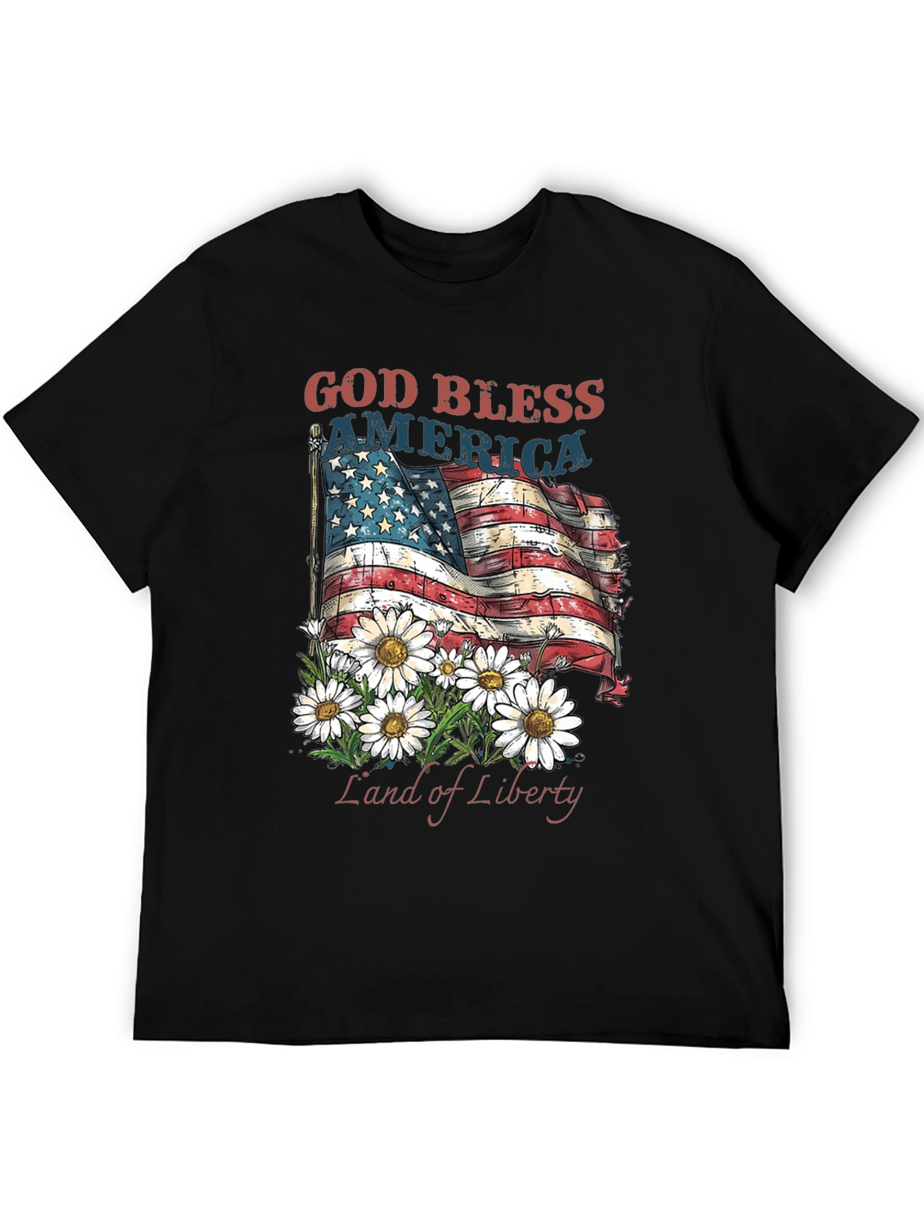 God Bless America Patriotic T-Shirt