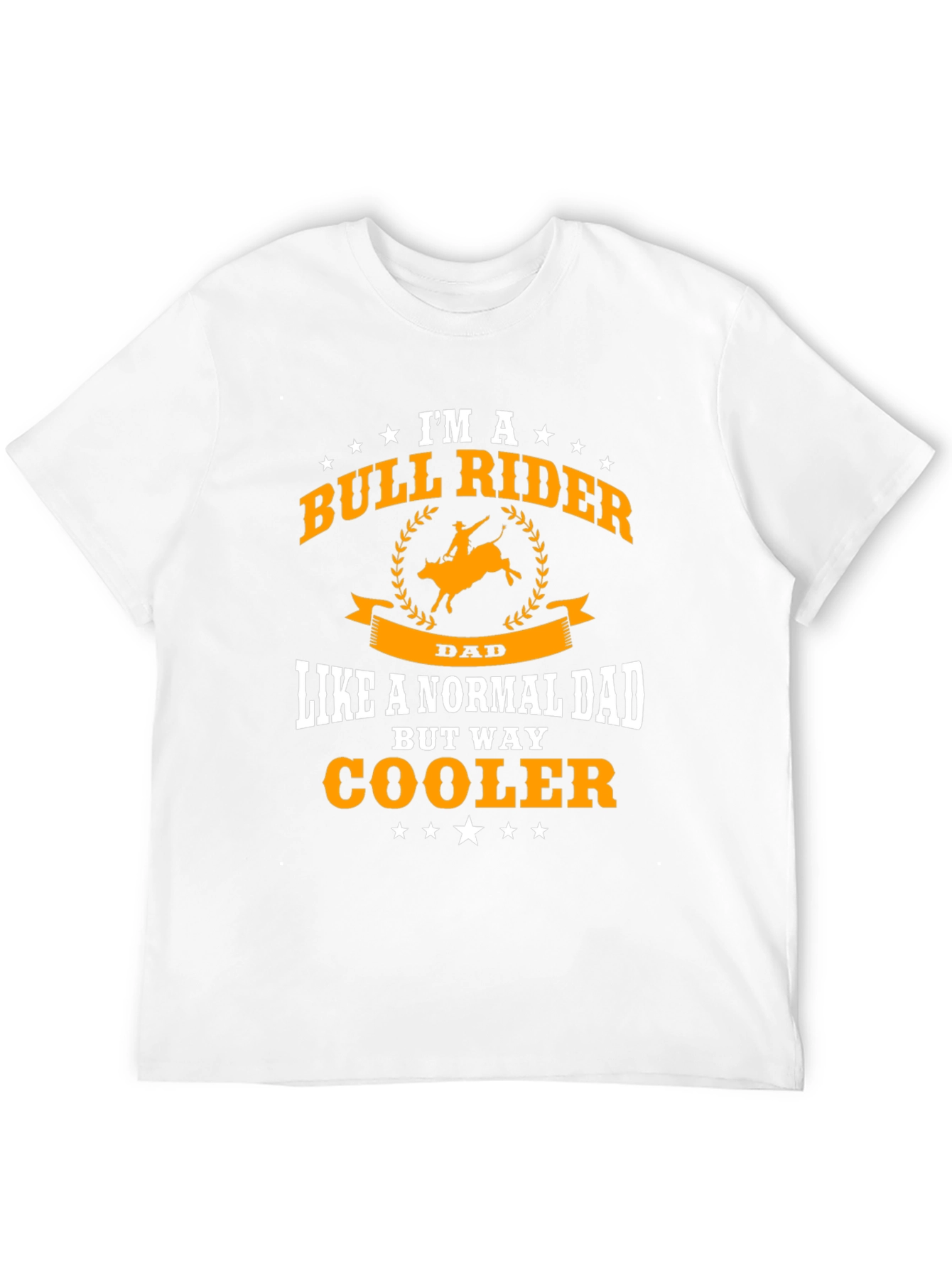 Bull Rider Dad T-Shirt - Cool Fathers Day Gift