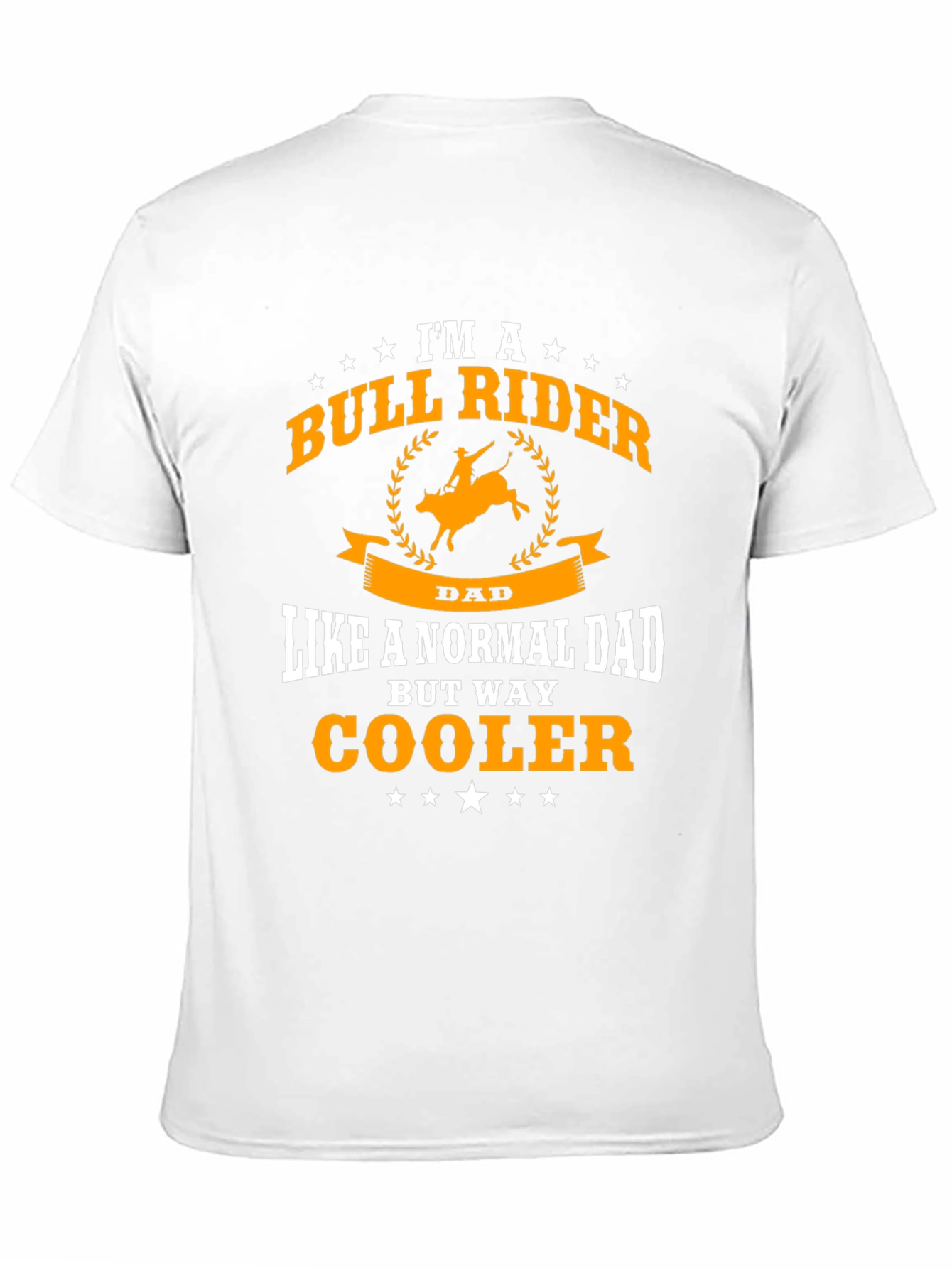 Bull Rider Dad T-Shirt - Cool Fathers Day Gift