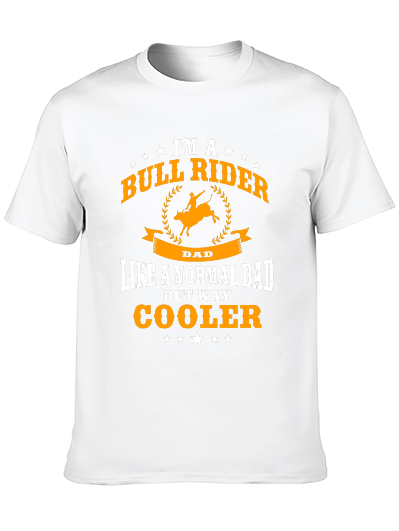 Bull Rider Dad T-Shirt - Cool Fathers Day Gift