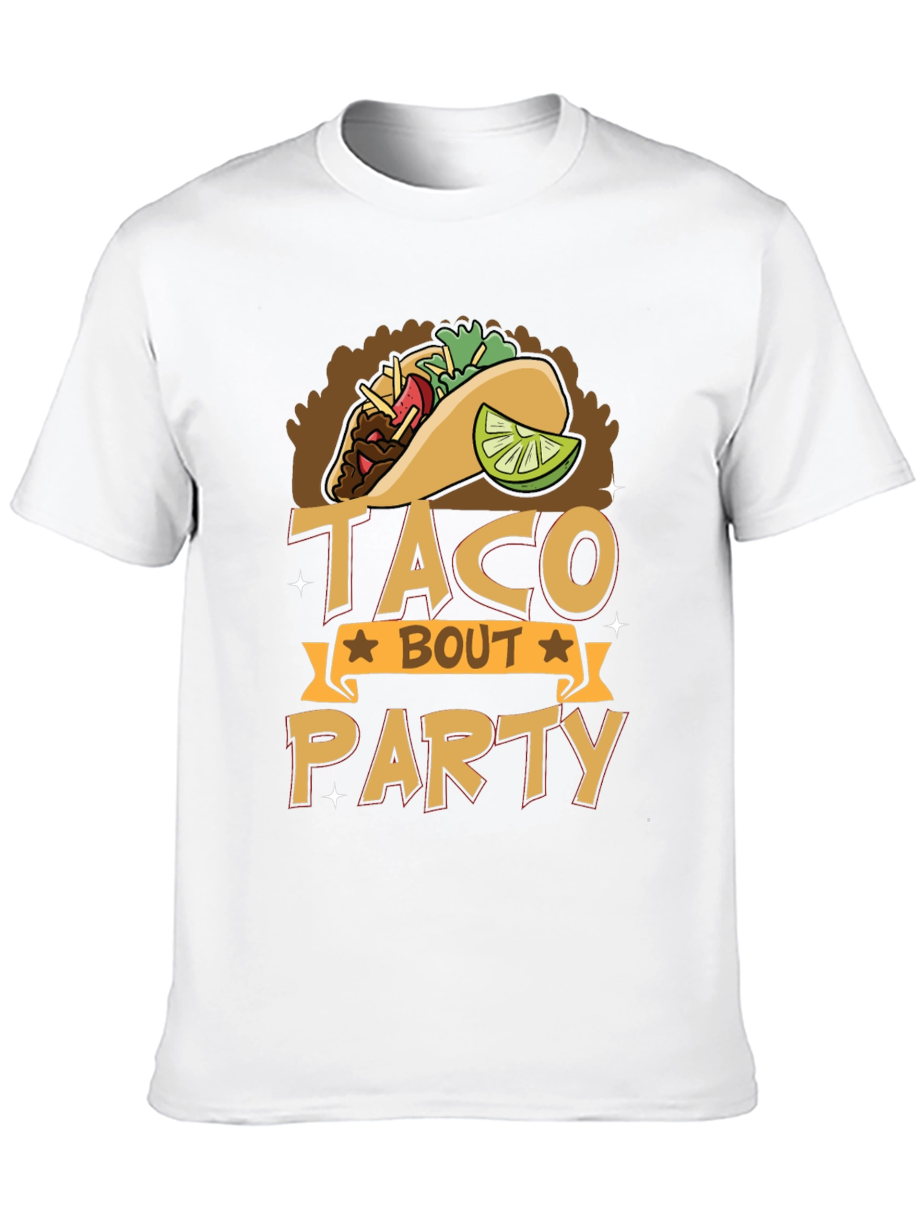 Taco Bout Party Graphic Tee - Black