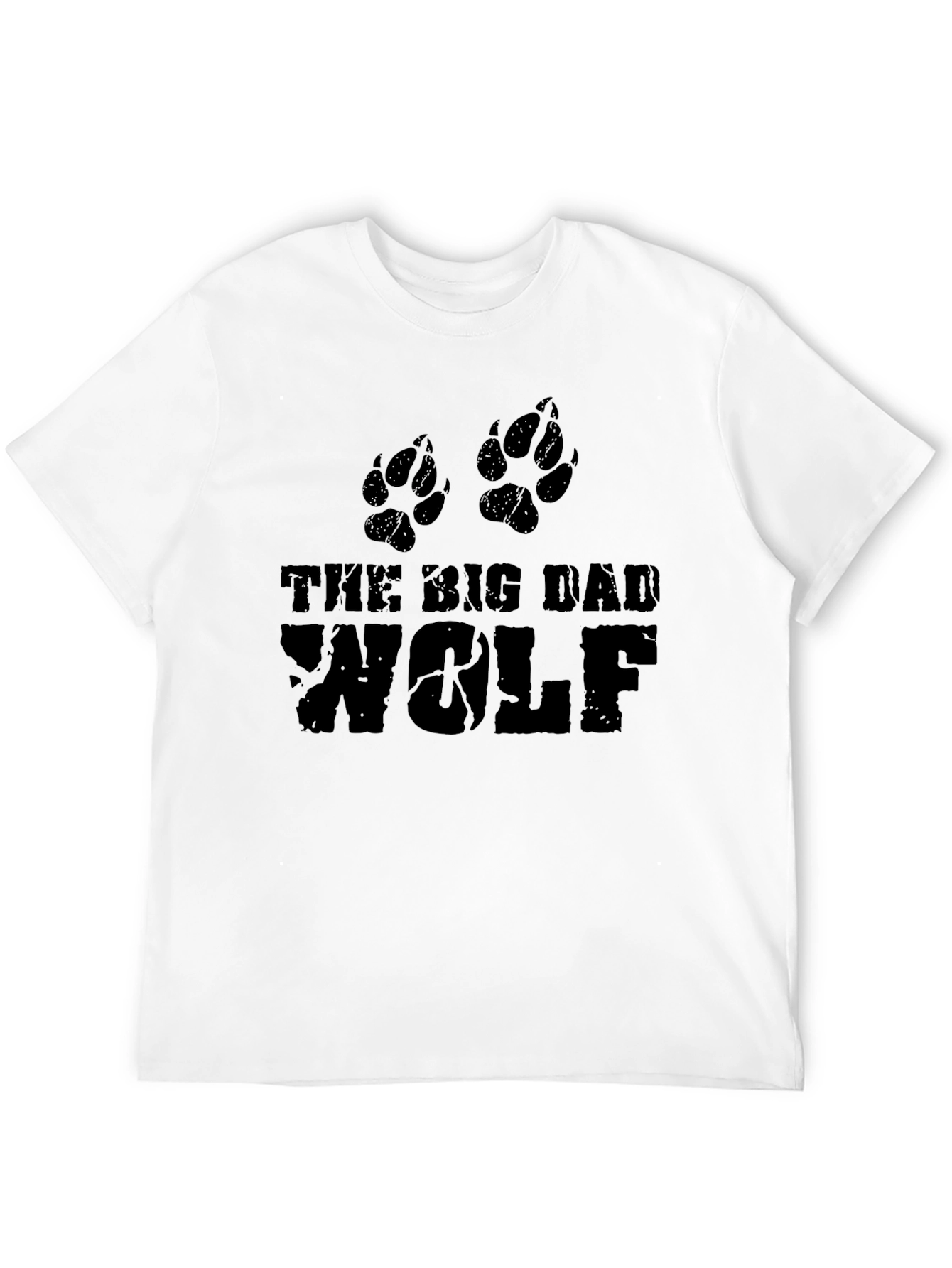The Big Dad Wolf Black T-Shirt
